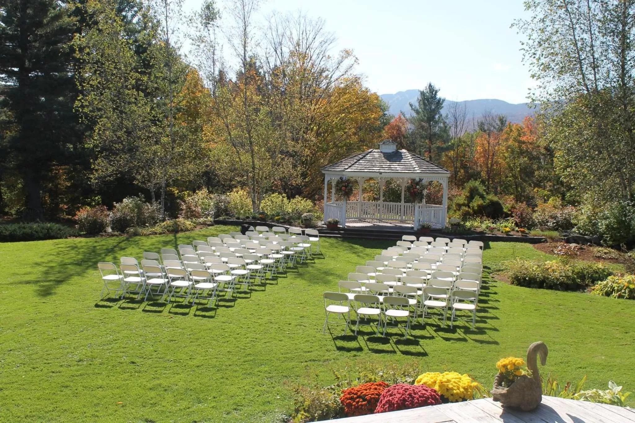 Garden in Summit Lodge