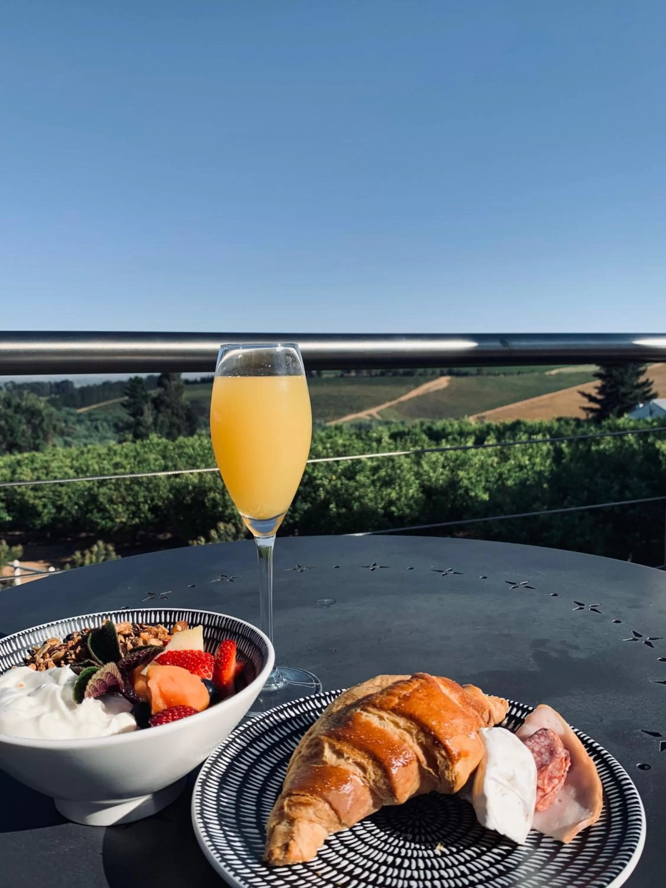 Breakfast in Marianne Wine Estate