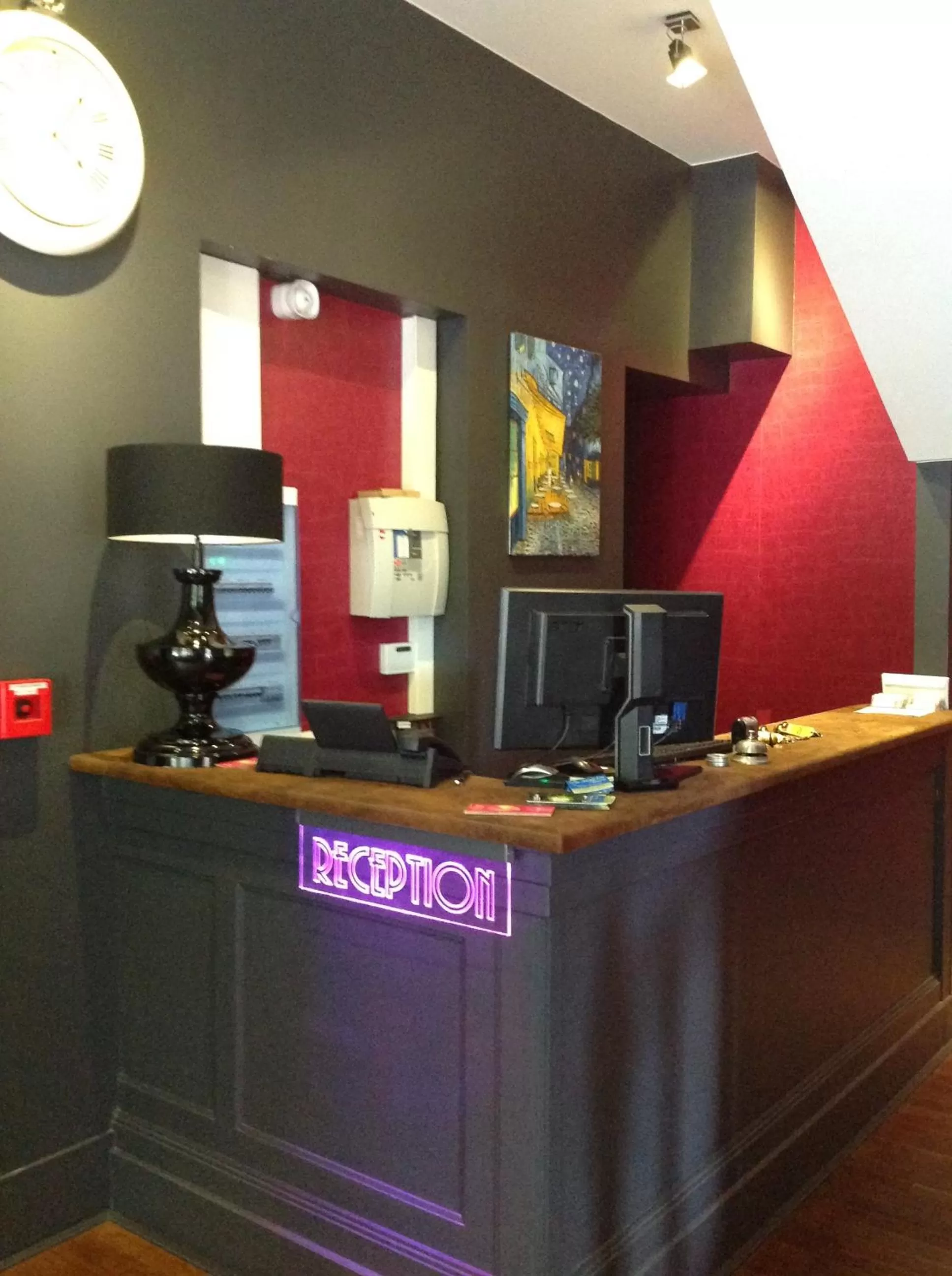 Lobby or reception in Hôtel 19'Cent