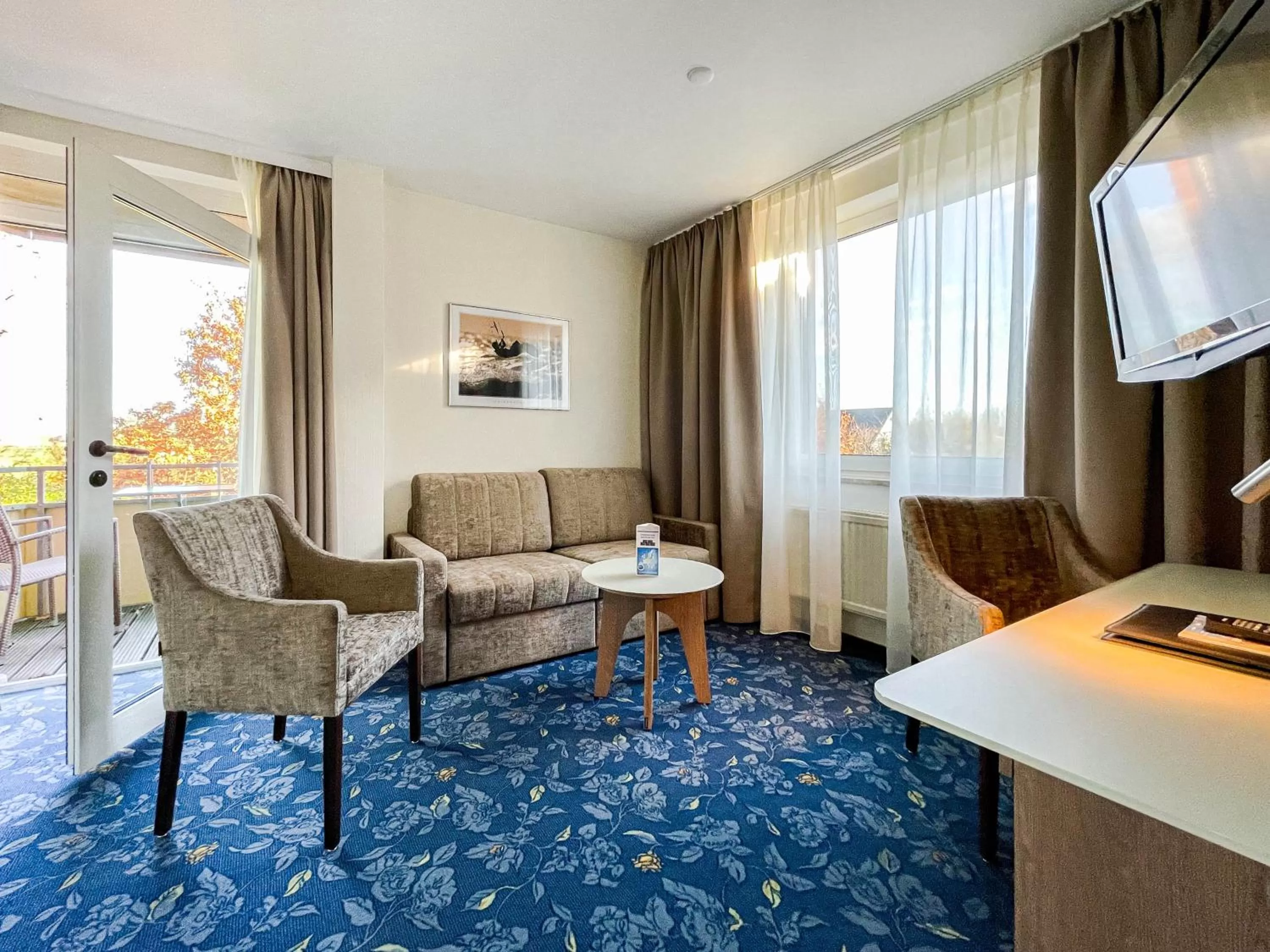 Living room, Seating Area in Hotel-Restaurant Vier Linden