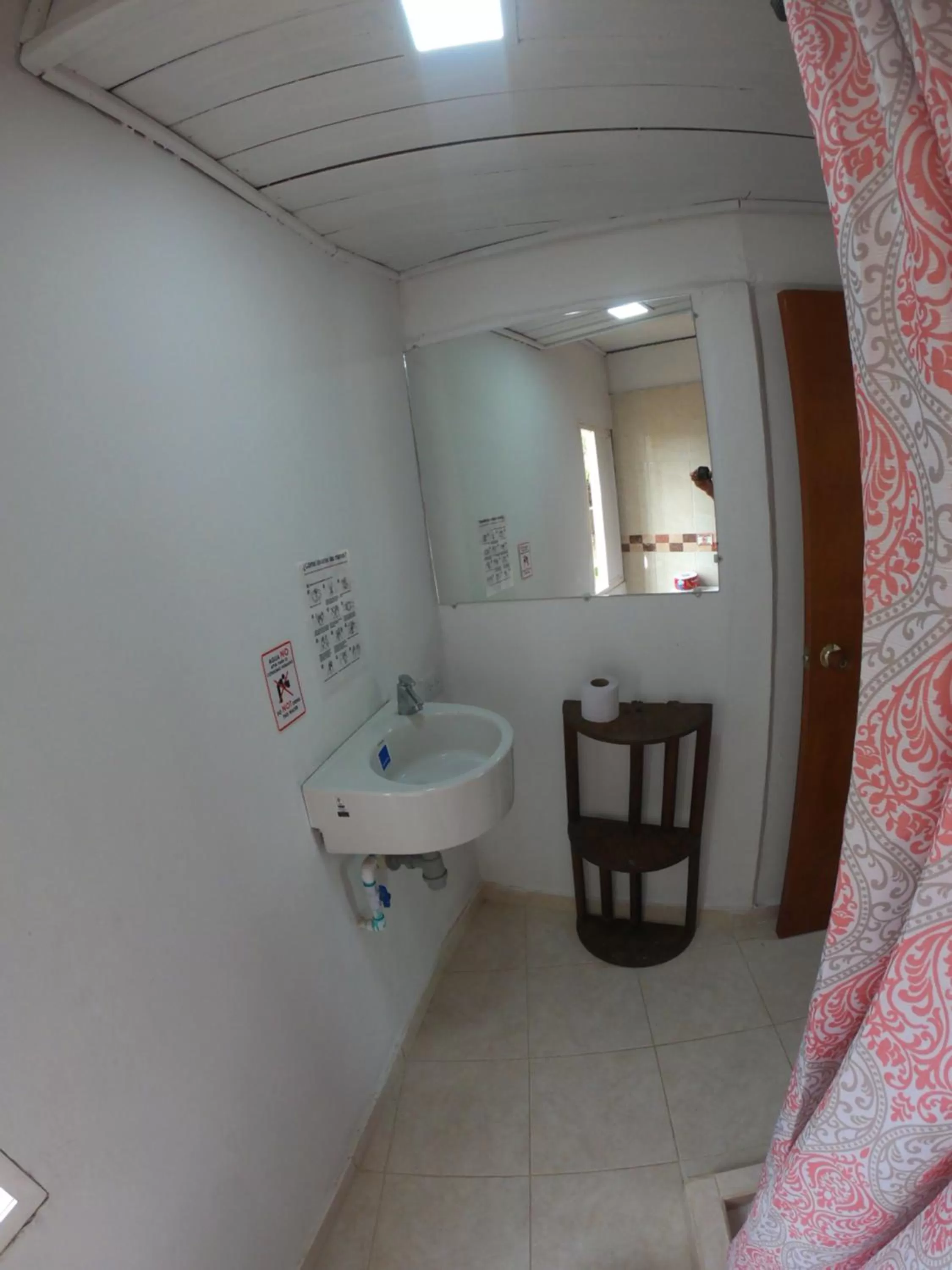 Bathroom in The Rock House Eco