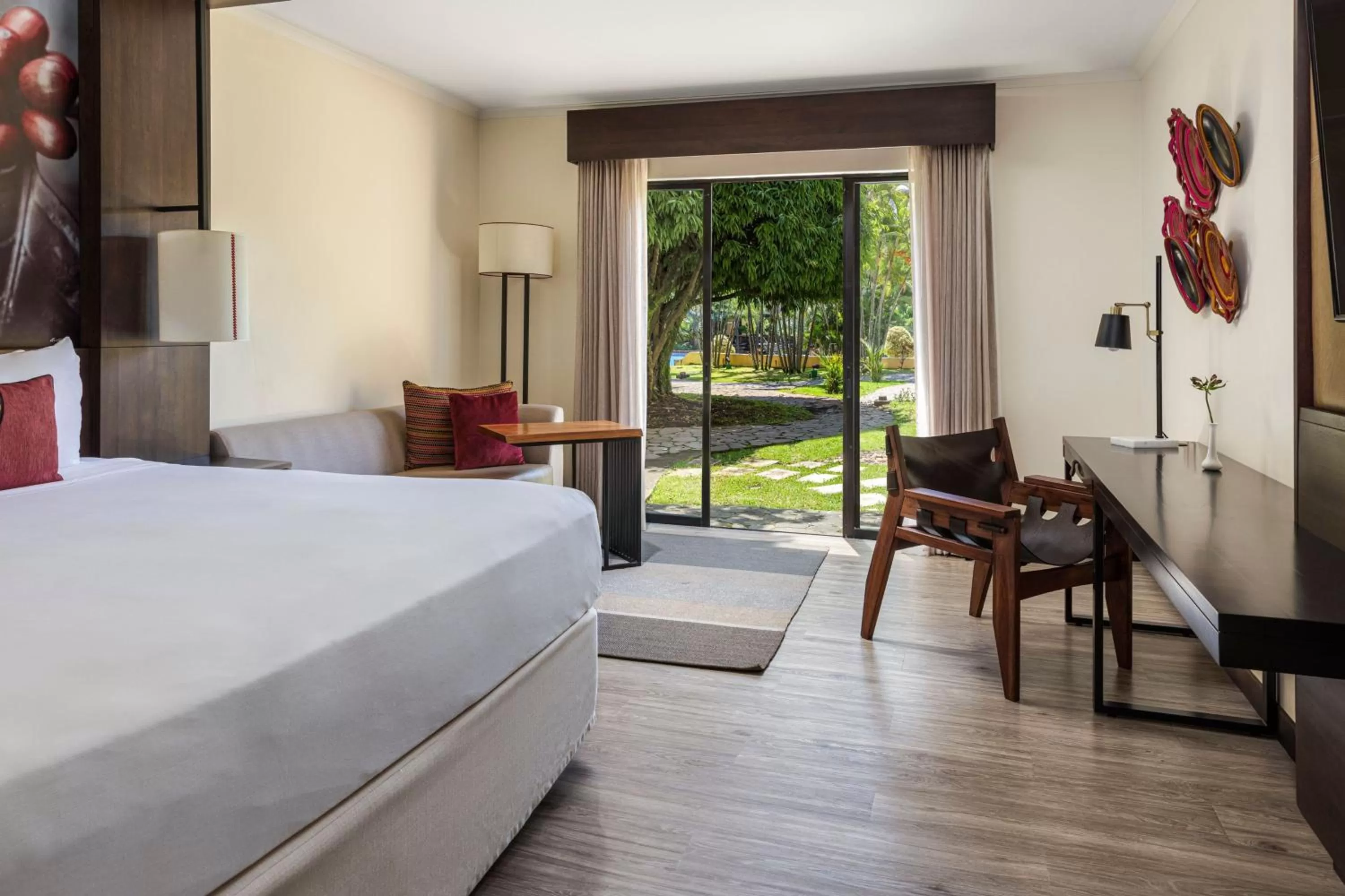 Photo of the whole room, Bed in Costa Rica Marriott Hotel Hacienda Belen