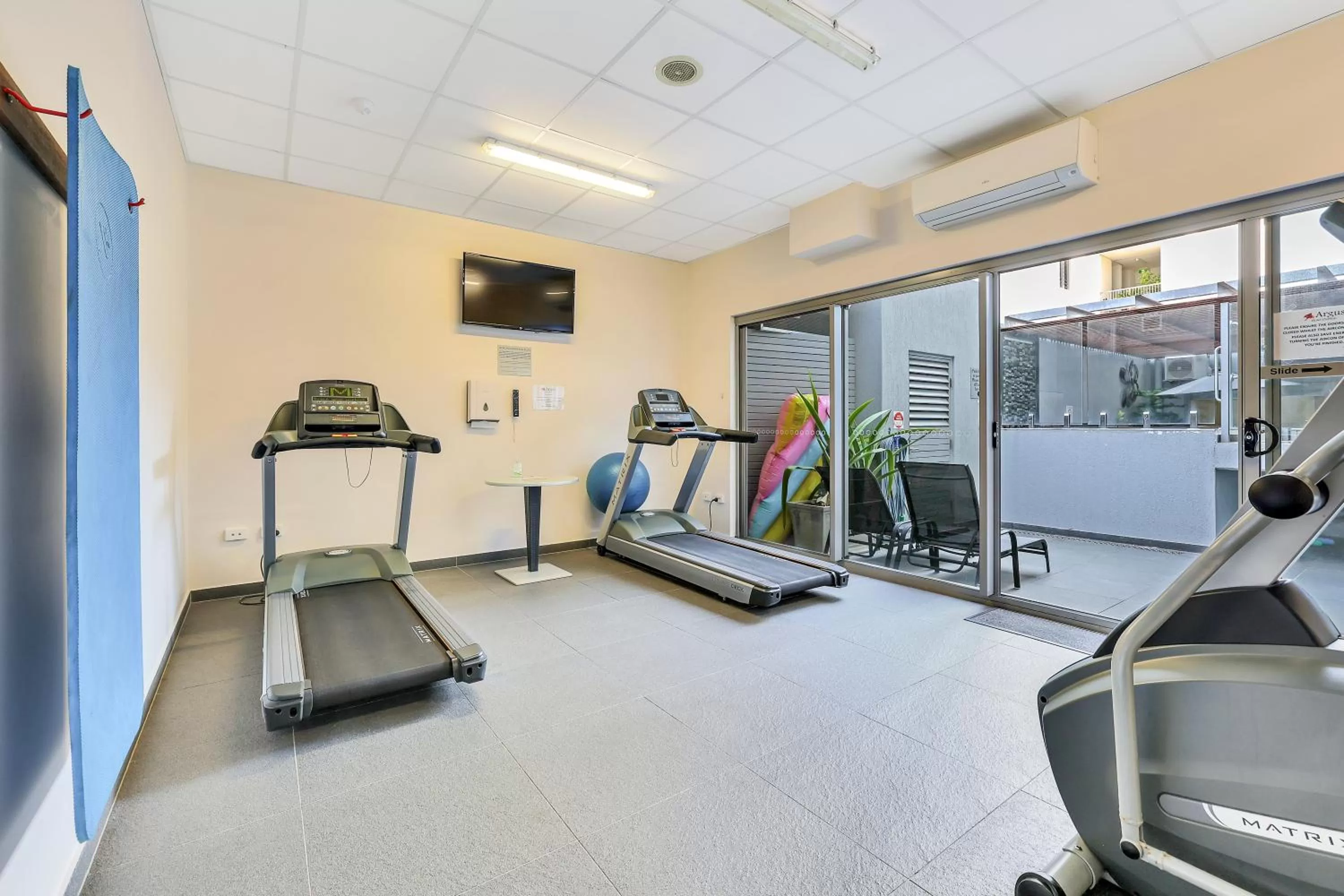Fitness centre/facilities in Argus Hotel Darwin