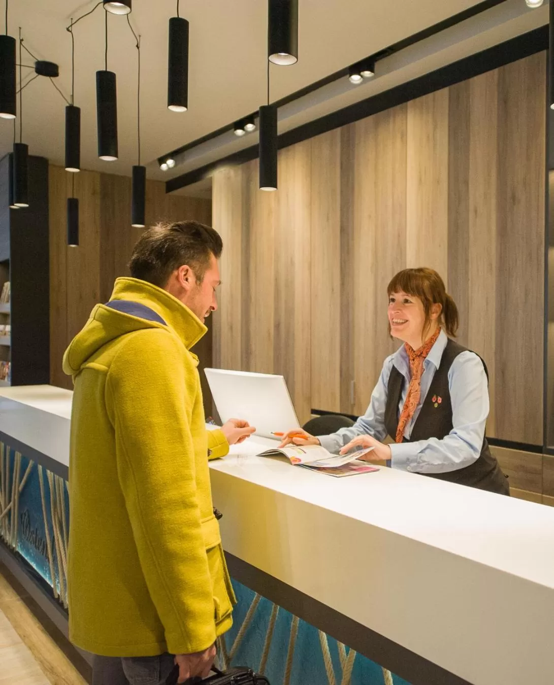 Staff in Ostend Hotel