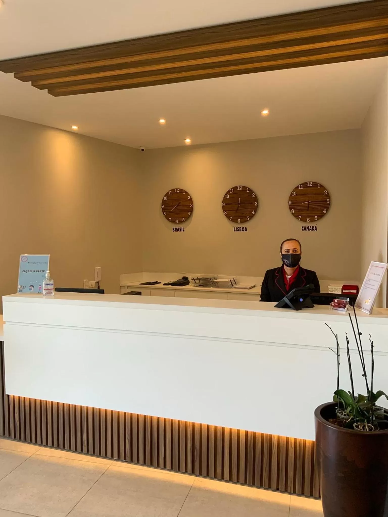 Lobby or reception, Lobby/Reception in Jandira Premiêr Hotel