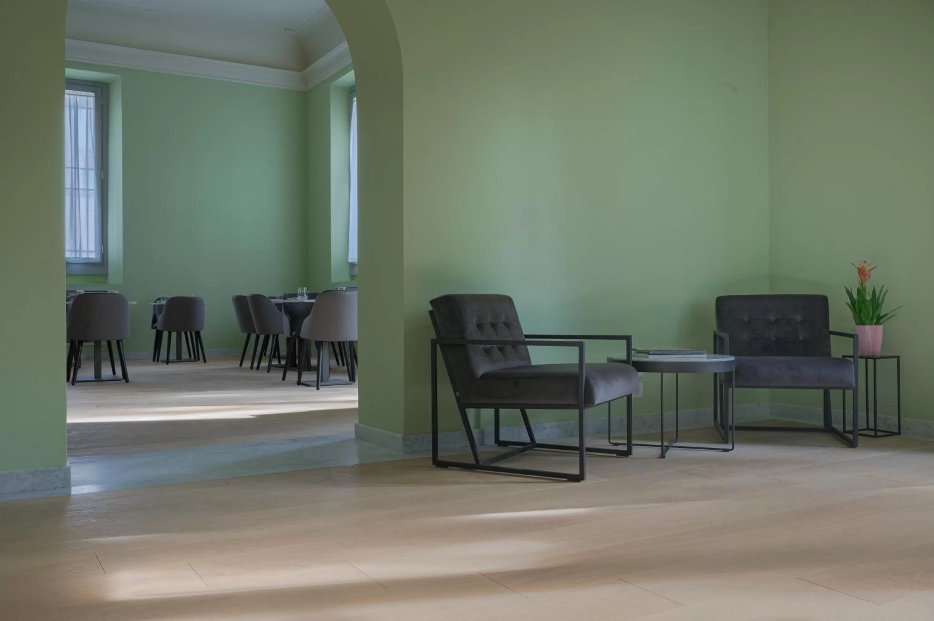 Dining area in Hotel Ariele