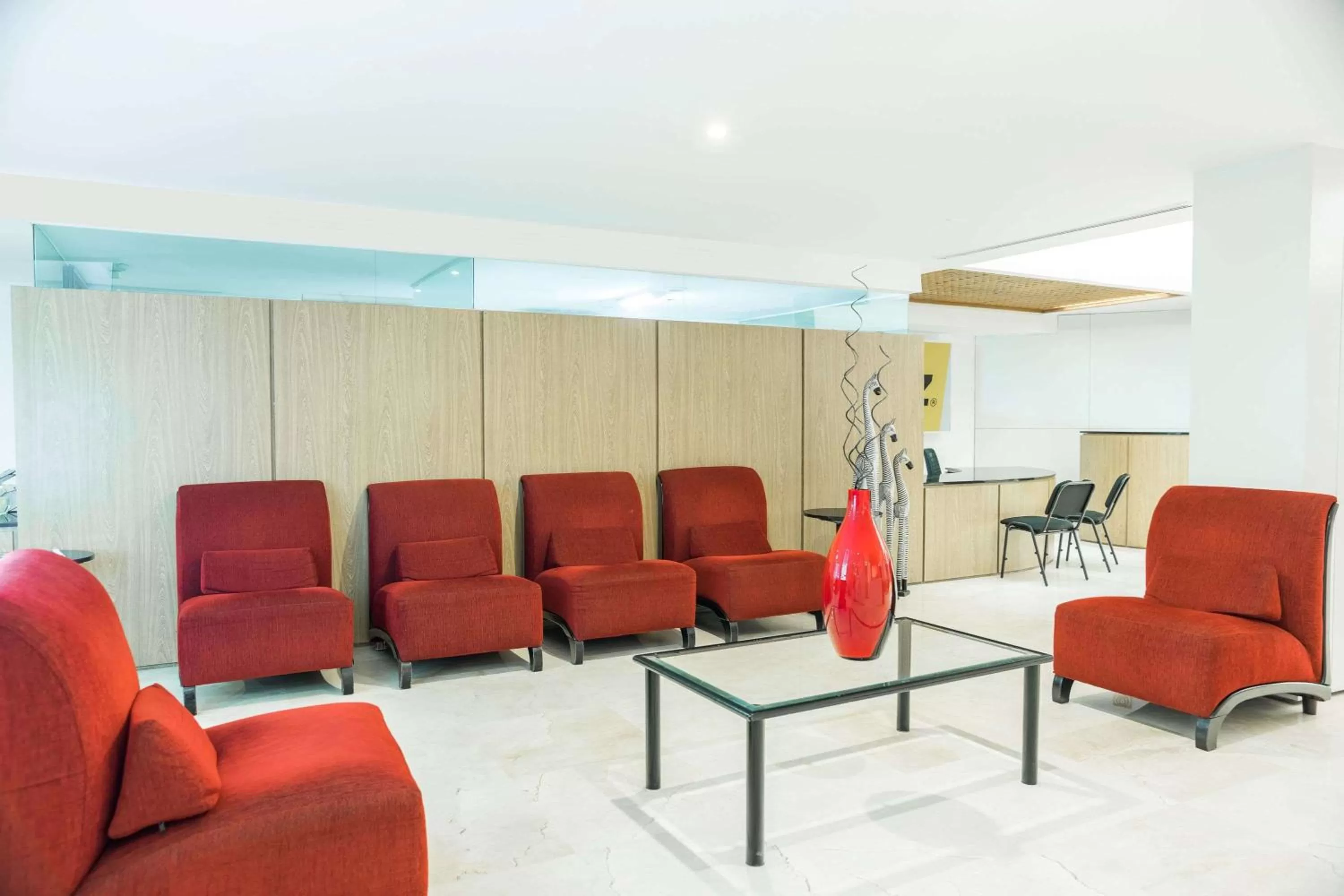 Lobby or reception in Ramada Hola Culiacan