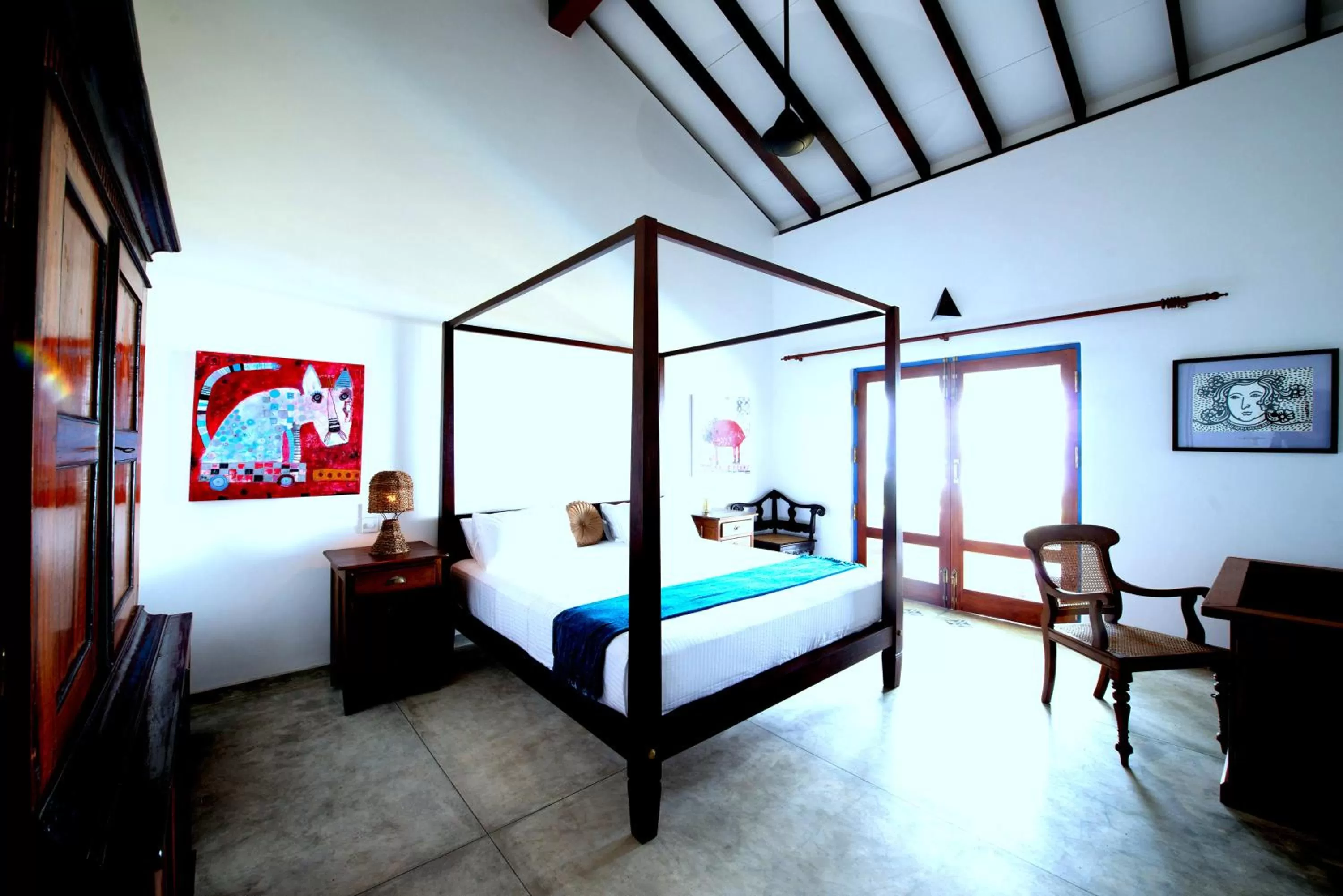 Photo of the whole room, Bed in Villa Atulya at Ocean's edge