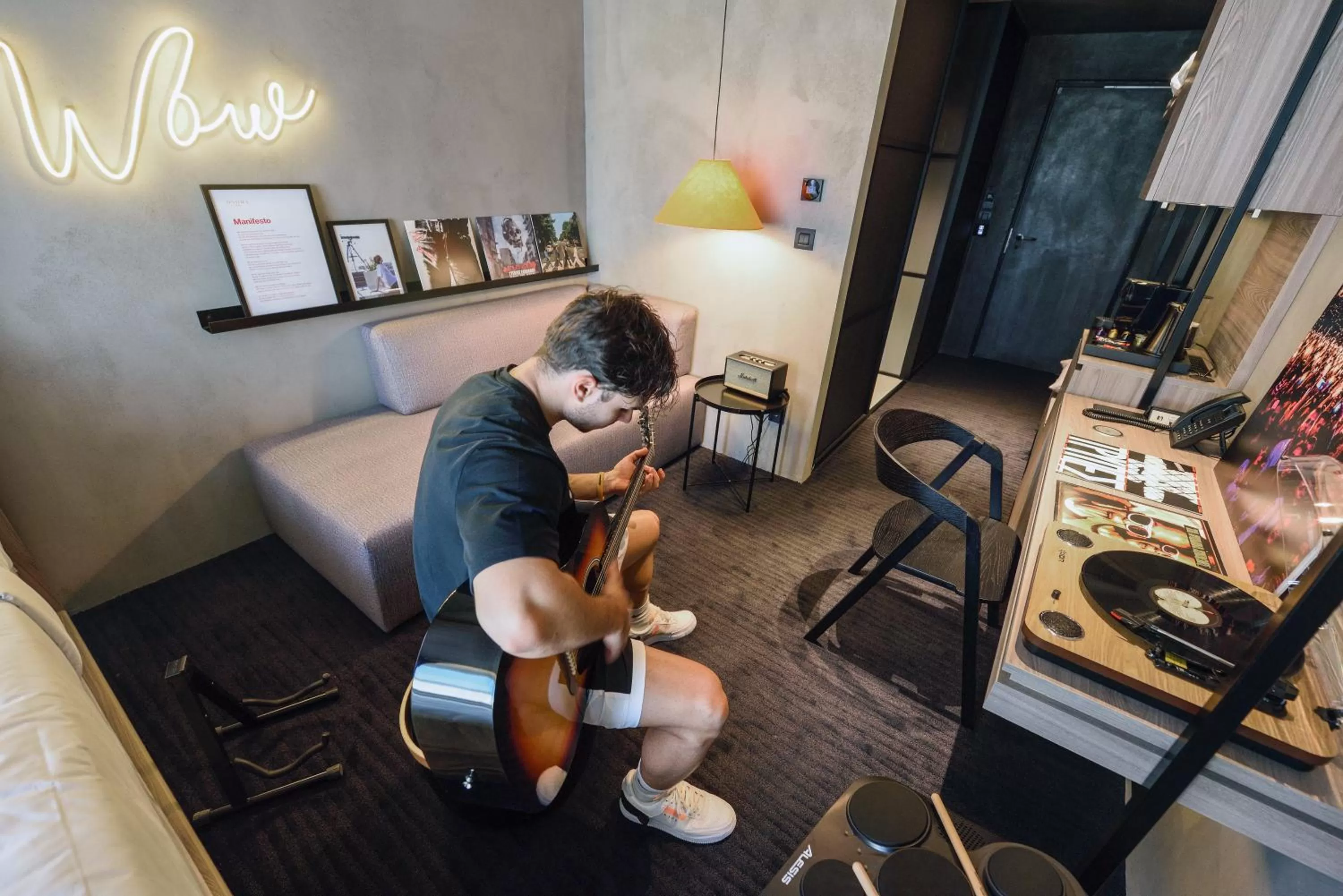 People in ONOMA Hotel