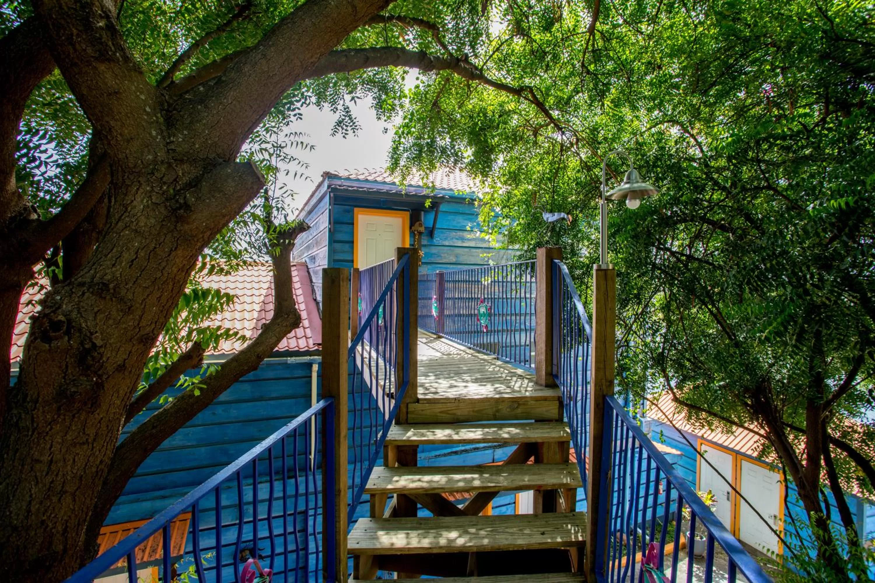 Facade/entrance in True Blue Bay Resort