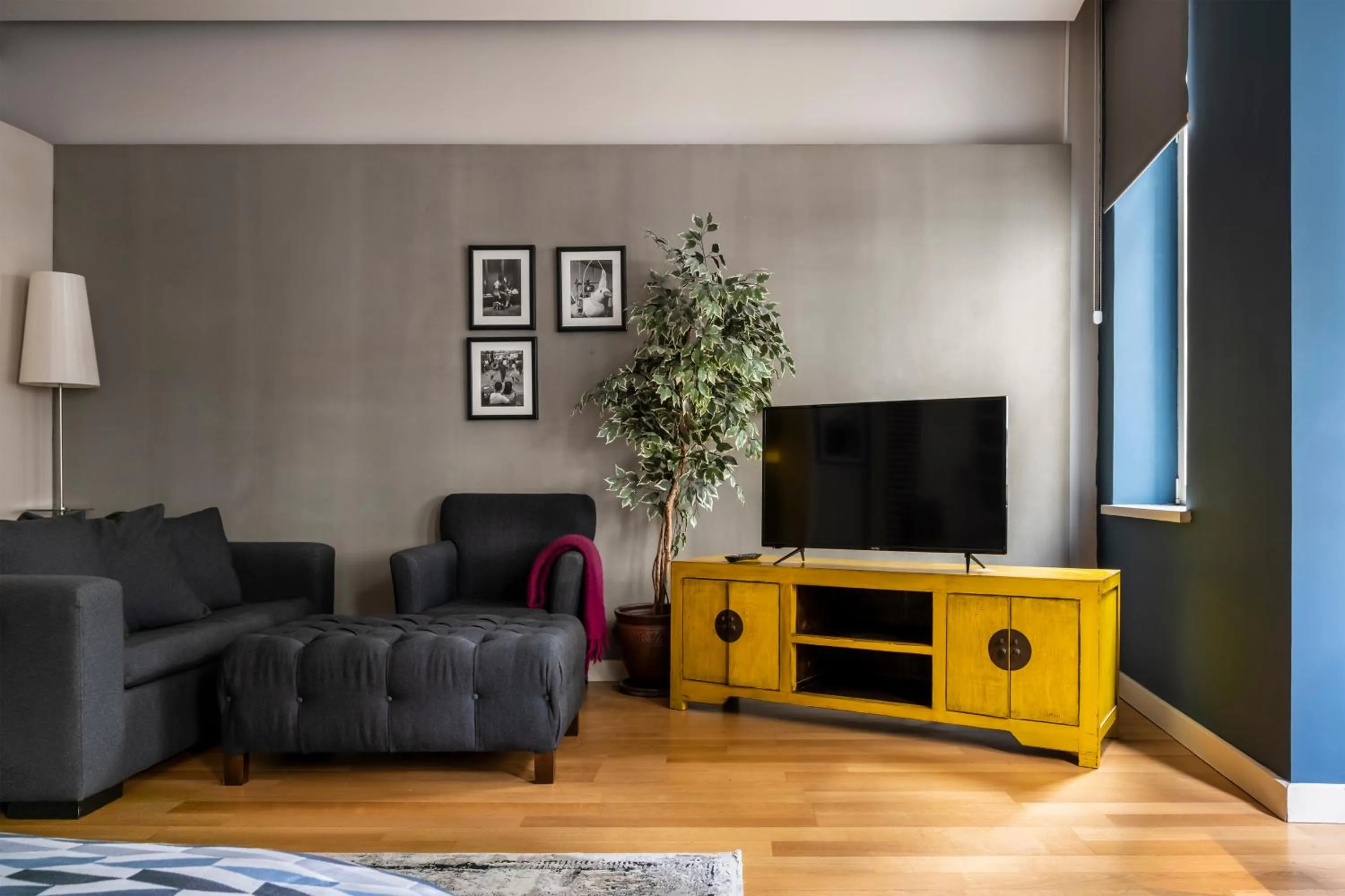 Communal lounge/ TV room in Ansen Hotel and Suites