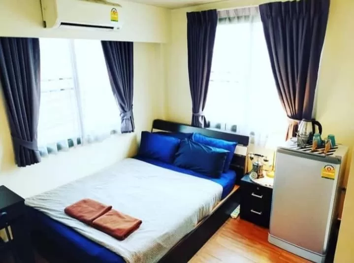 Bed in The Cube Sathorn Boutique Hotel