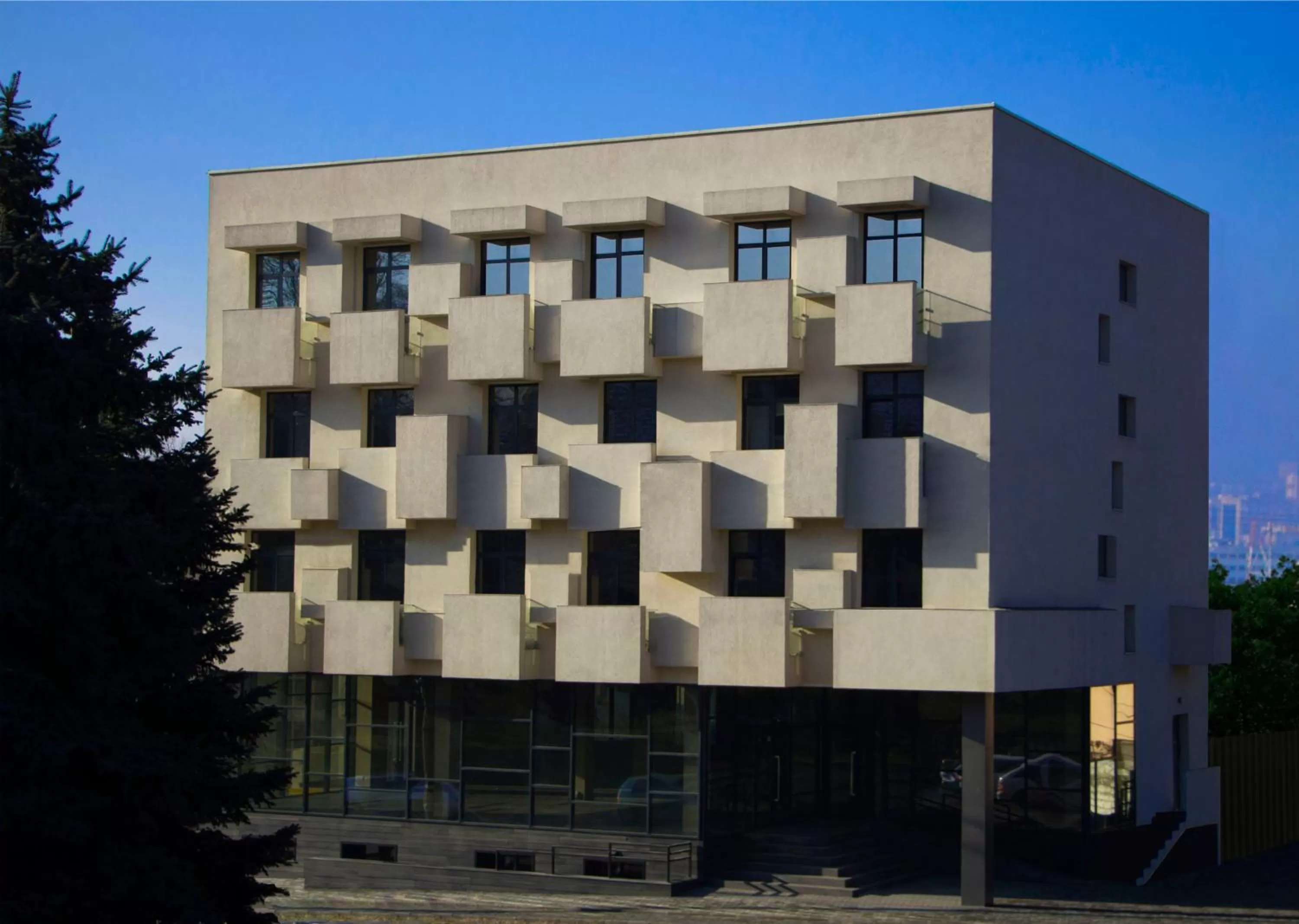 Facade/entrance in Wine Hotel Chisinau