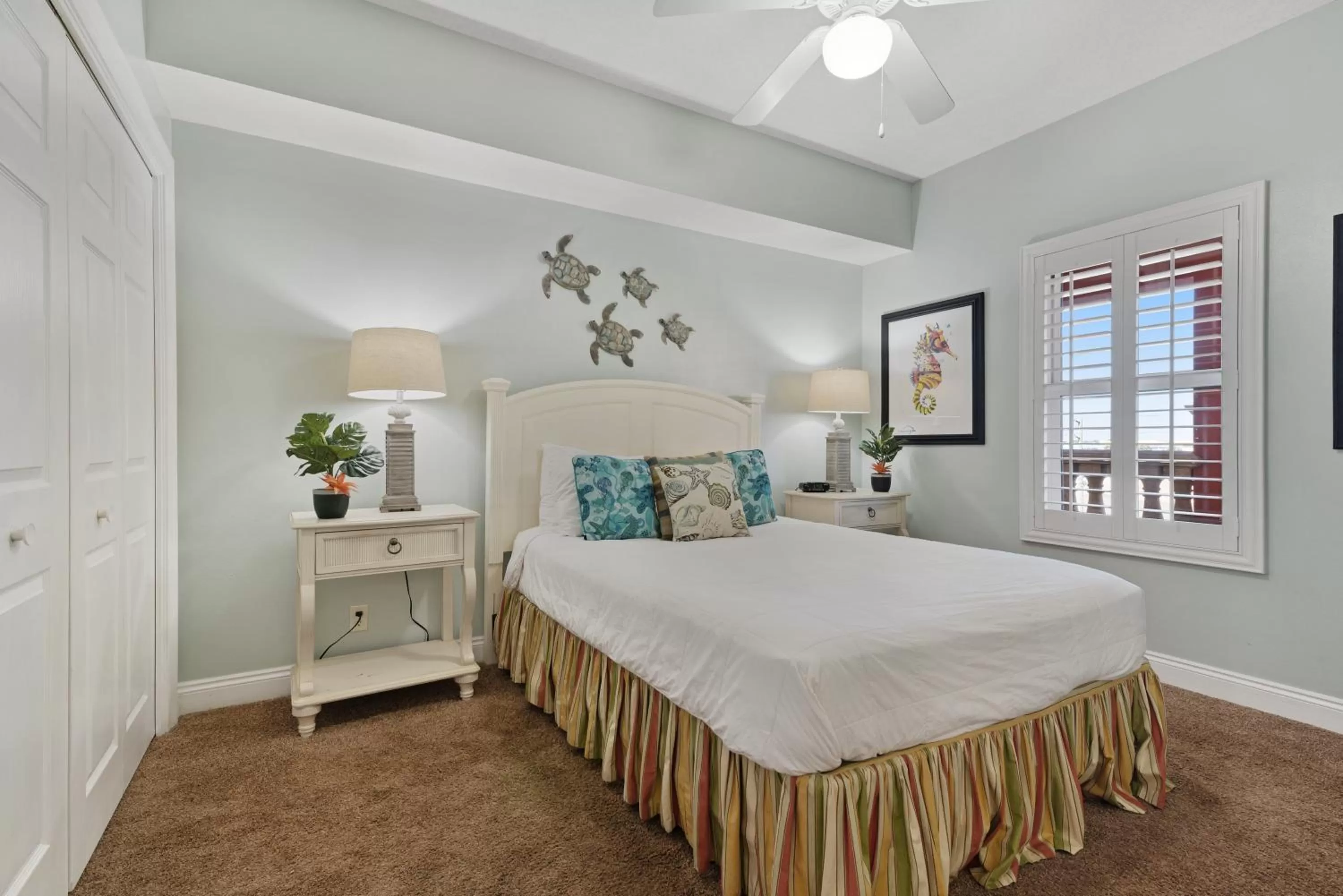 Bed in Calypso Resort