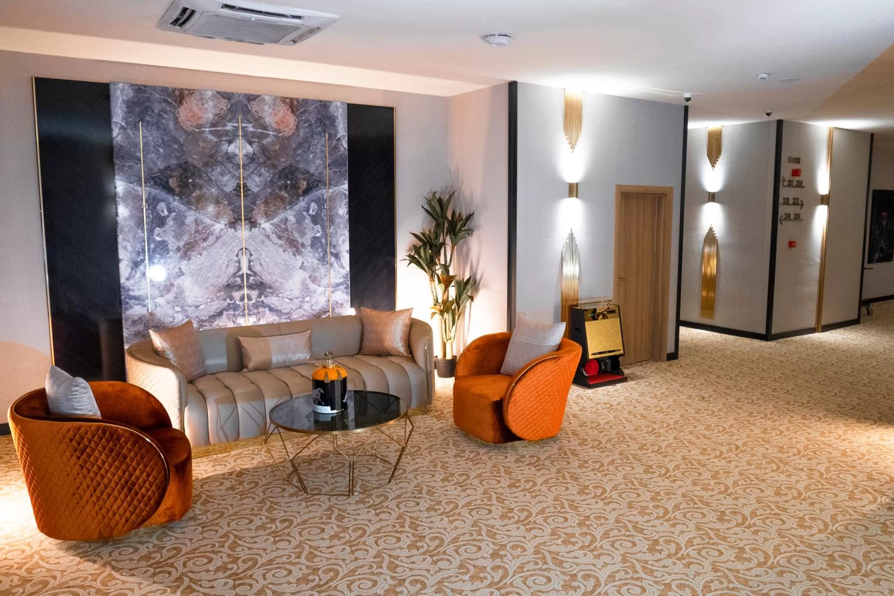 Decorative detail in Al Yarmouk International Hotel