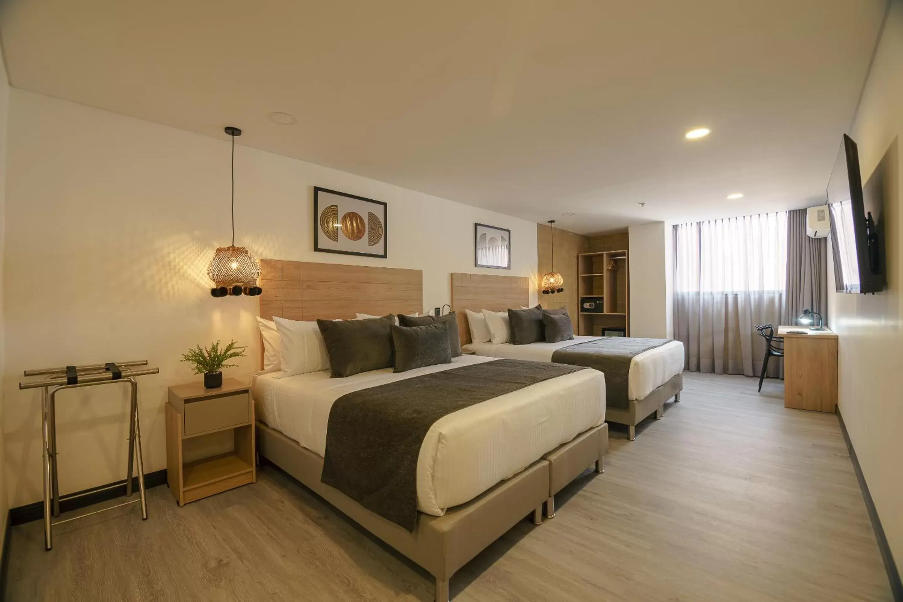 Superior Double Room with Two Double Beds in First Class Hotel Superior Double Room with Two Double Beds in First Class Hotel