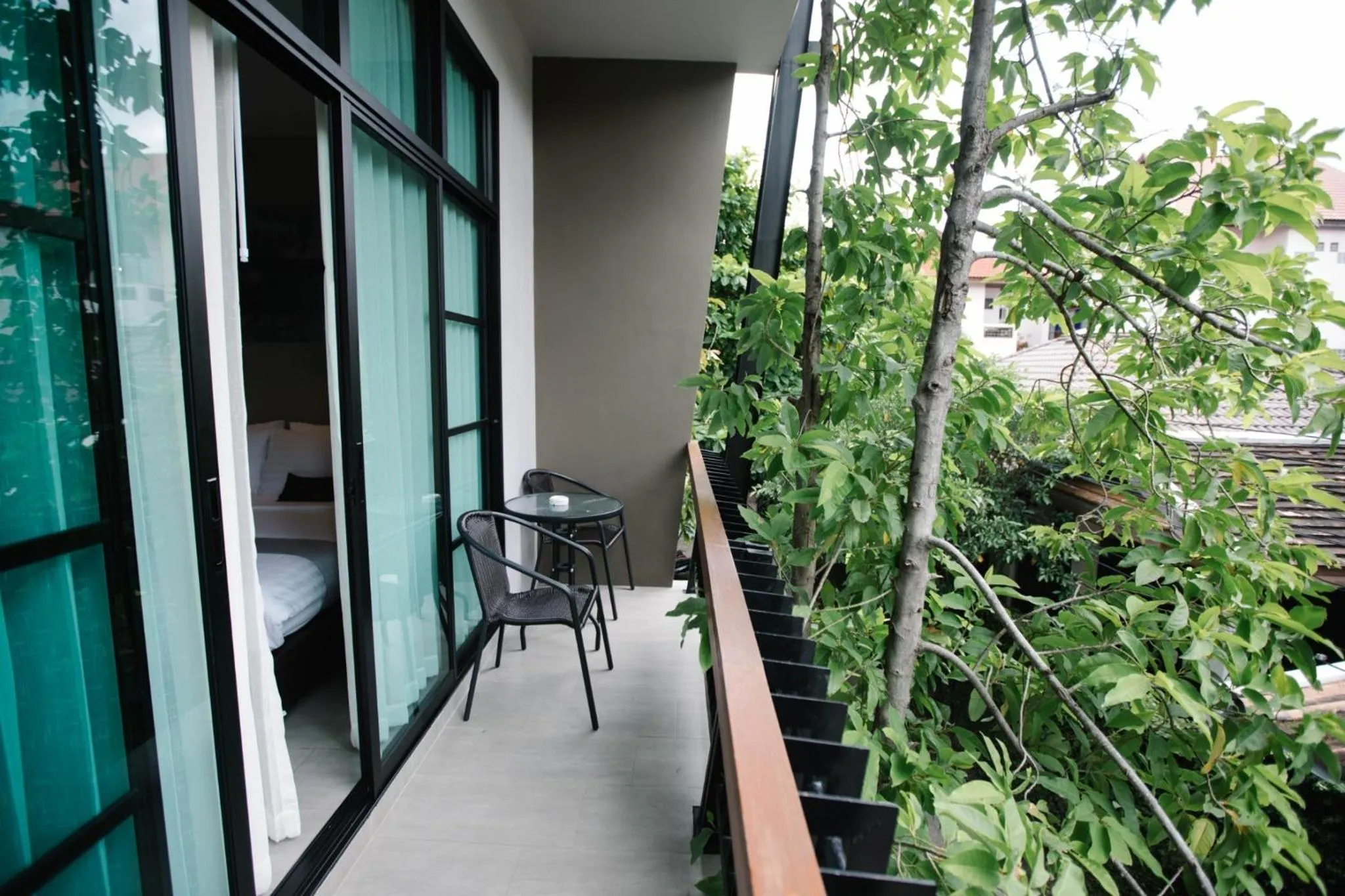 Balcony/Terrace in Wealth Boutique Hotel Chiang Mai