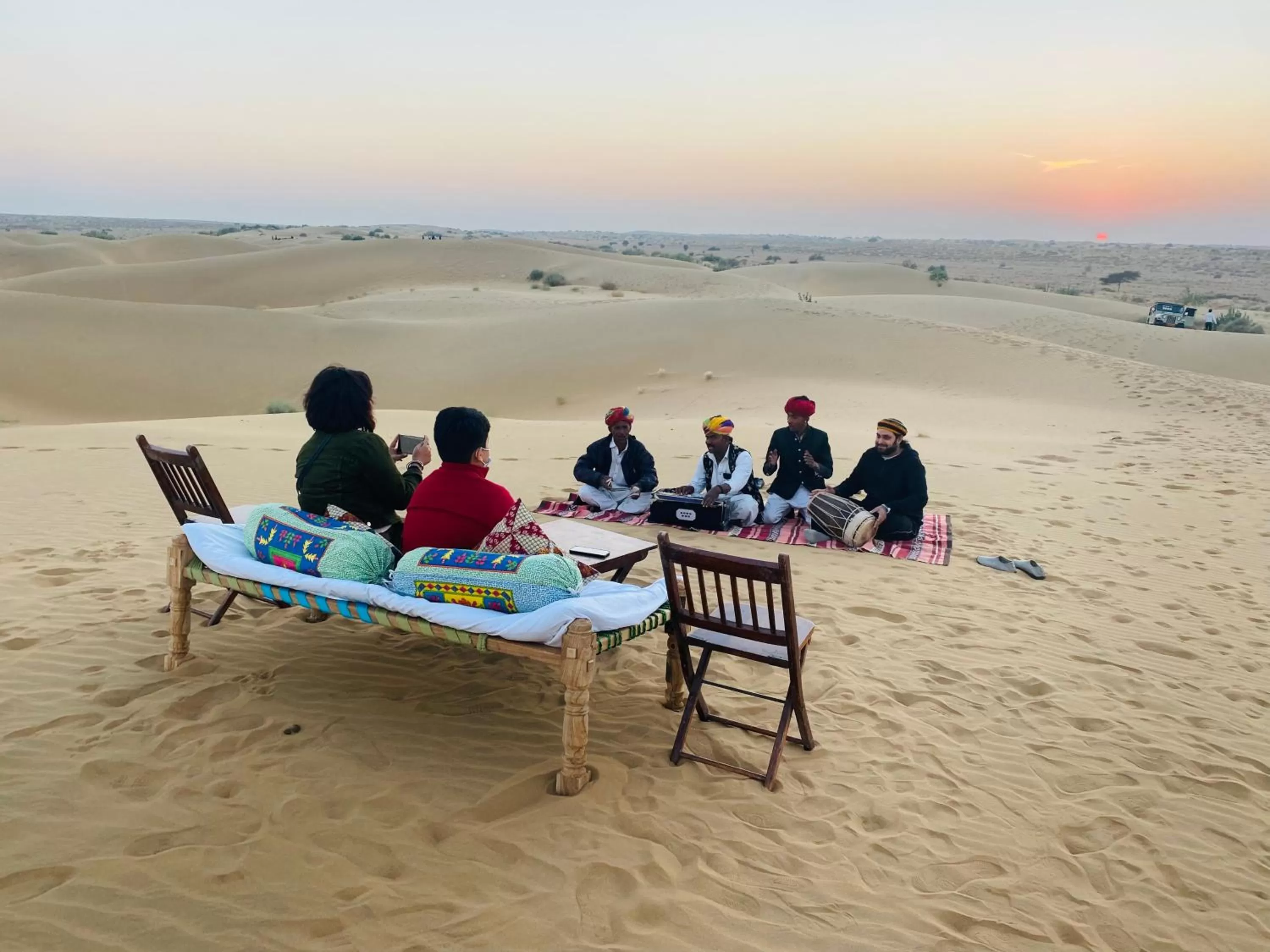 Sunrise in Helsinki Desert Camp