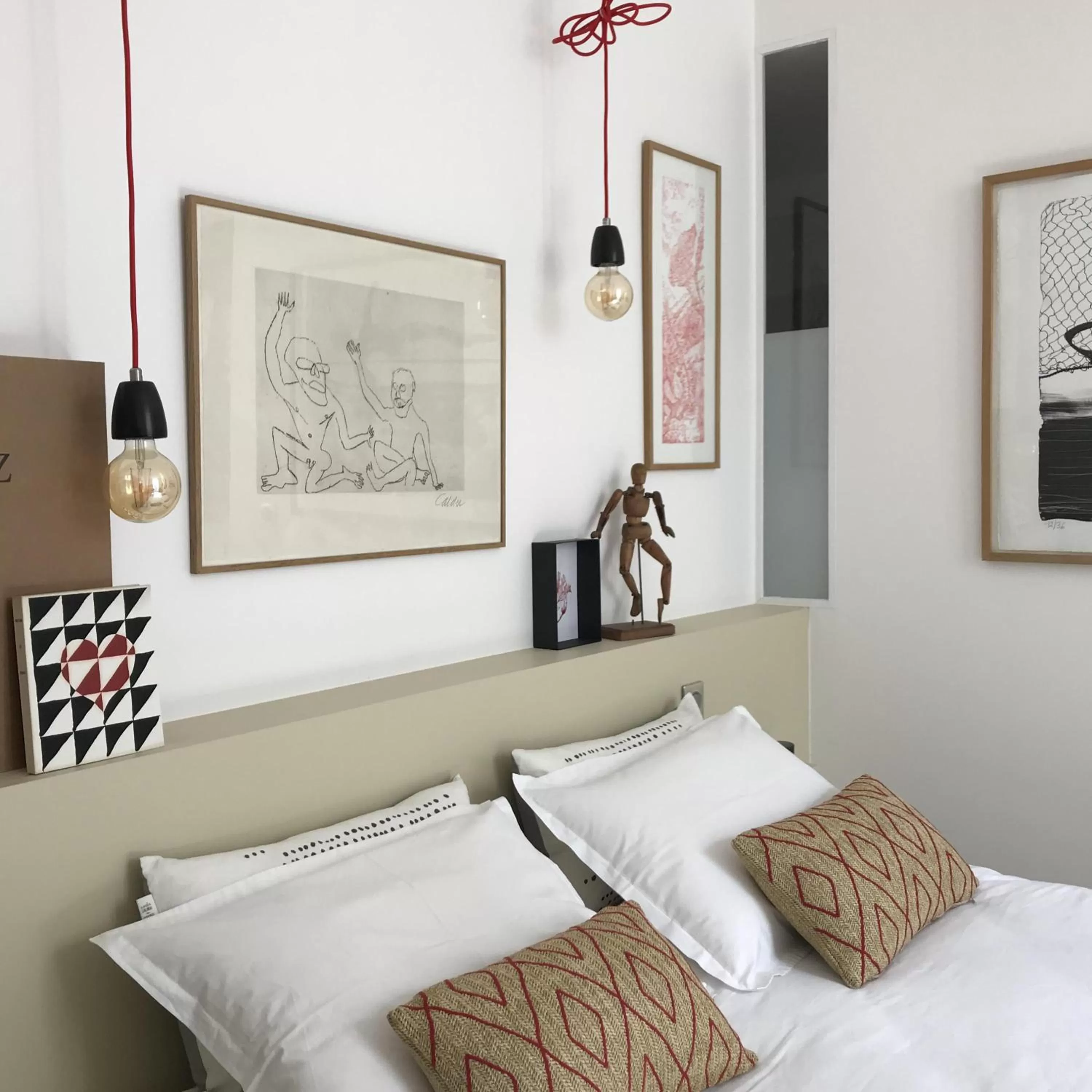 Bedroom, Bed in Chambres d'hôtes CASA MUSA - NICE