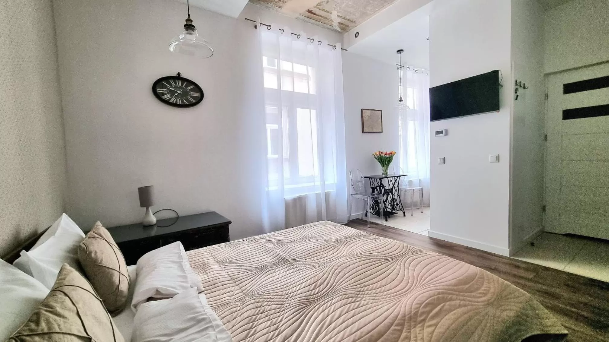 Bed in NOOK NOOK Apartments Katarzyny 2