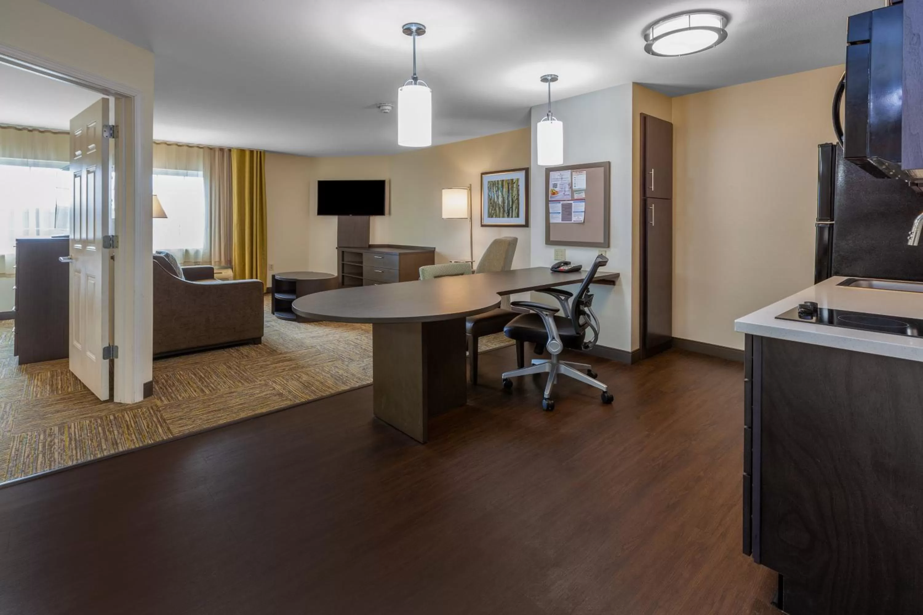 Photo of the whole room in Candlewood Suites Kalamazoo by IHG