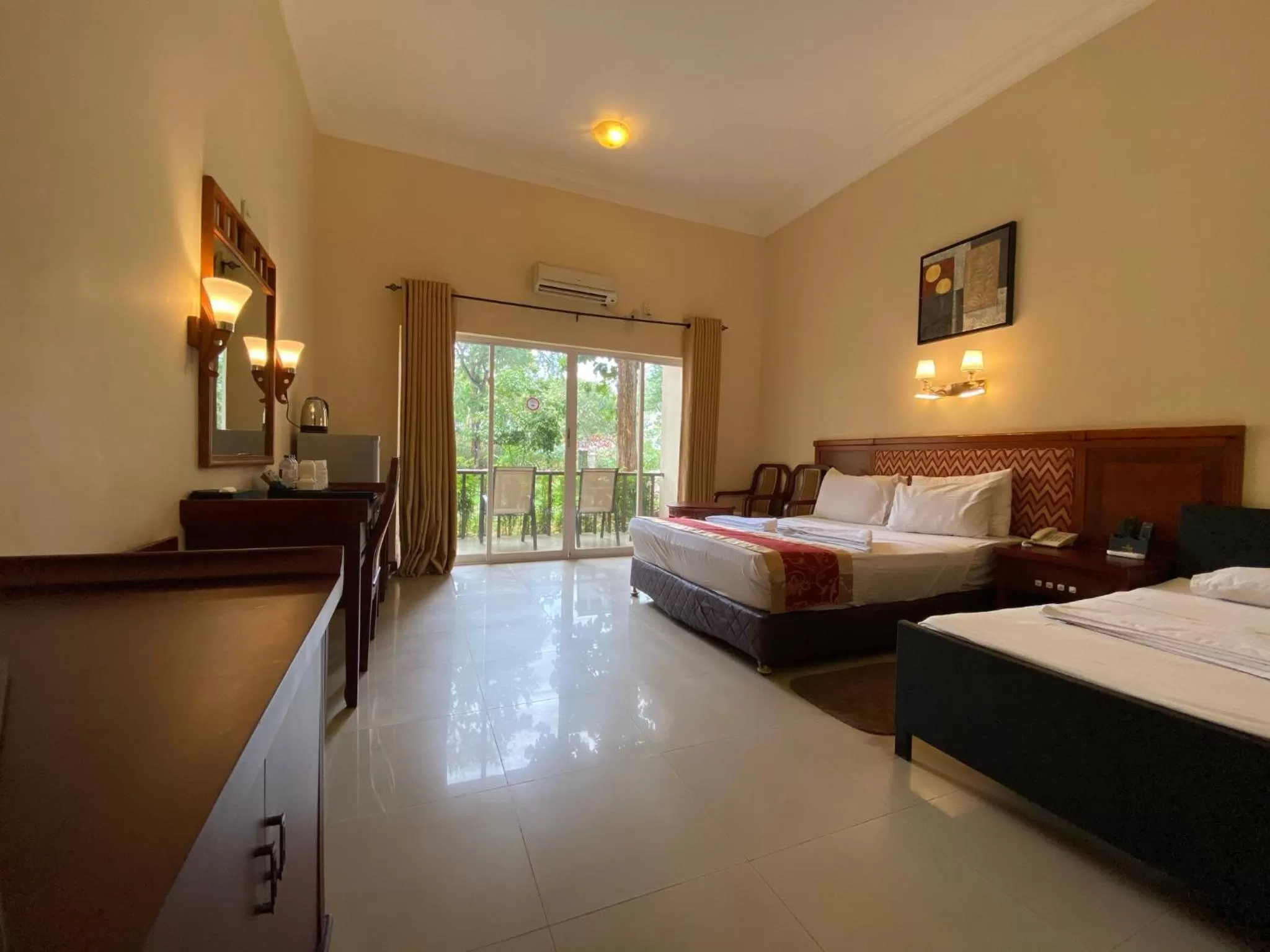 Bed in Heritage Hotel