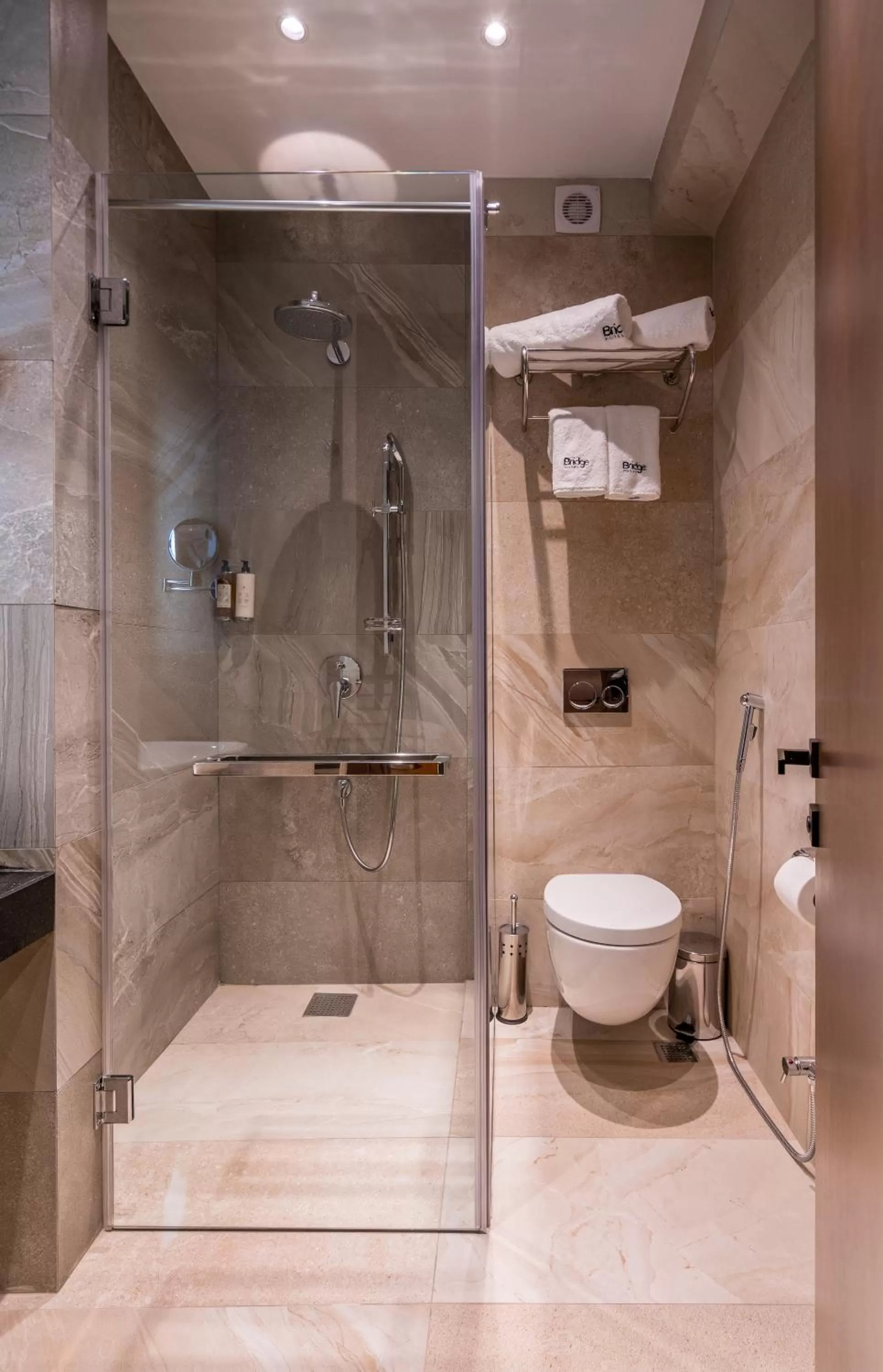 Bathroom in Bridge Hotel