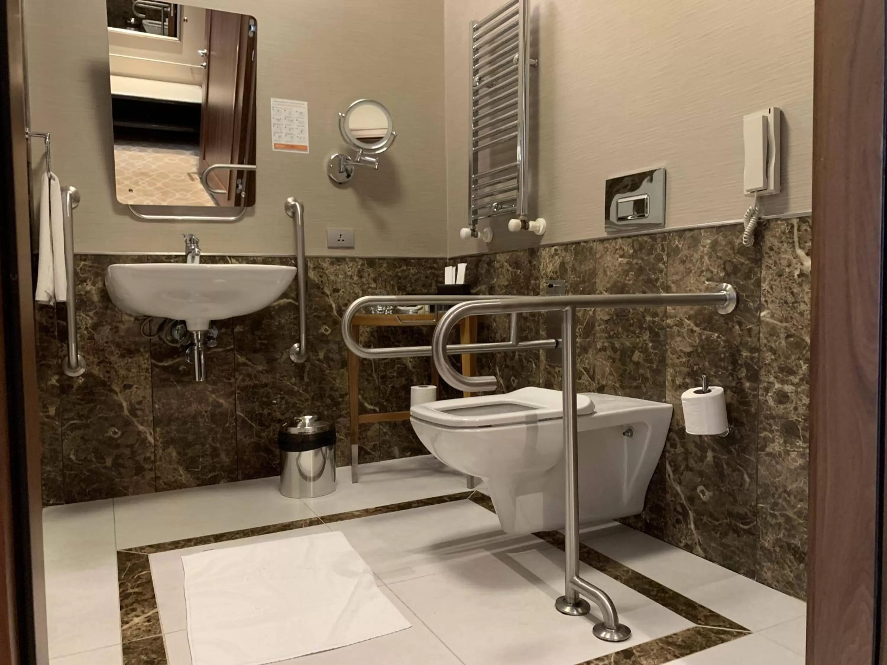 Bathroom in Borjomi Likani Health & Spa Centre