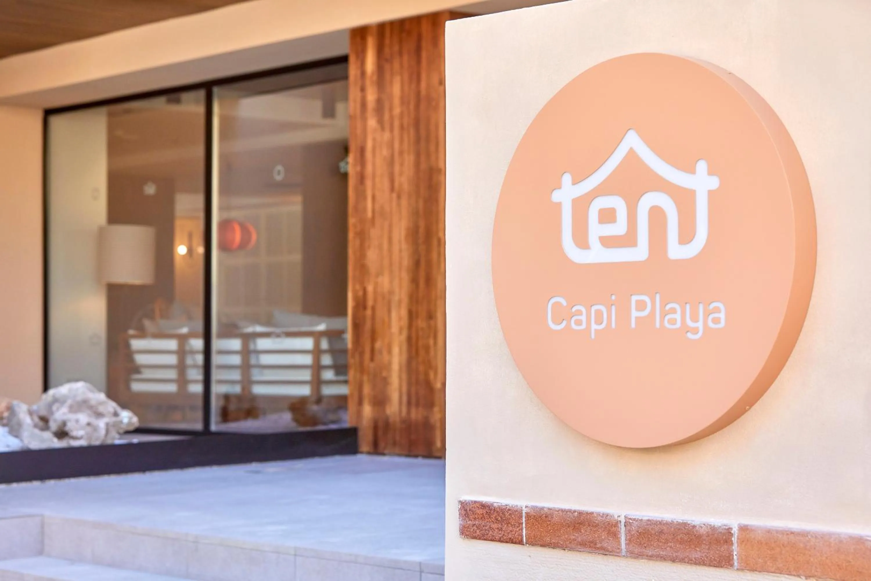 Property logo or sign in tent Capi Playa