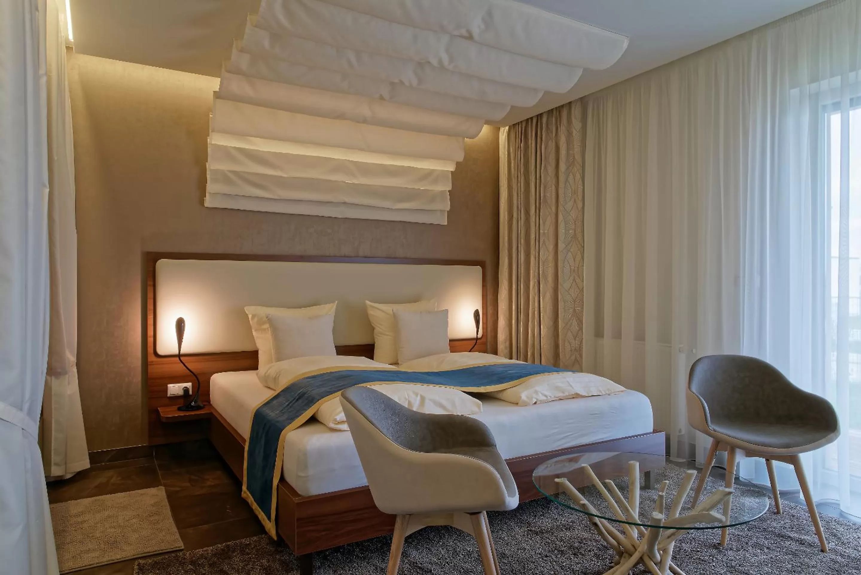 Photo of the whole room, Bed in Pension Laa Natura