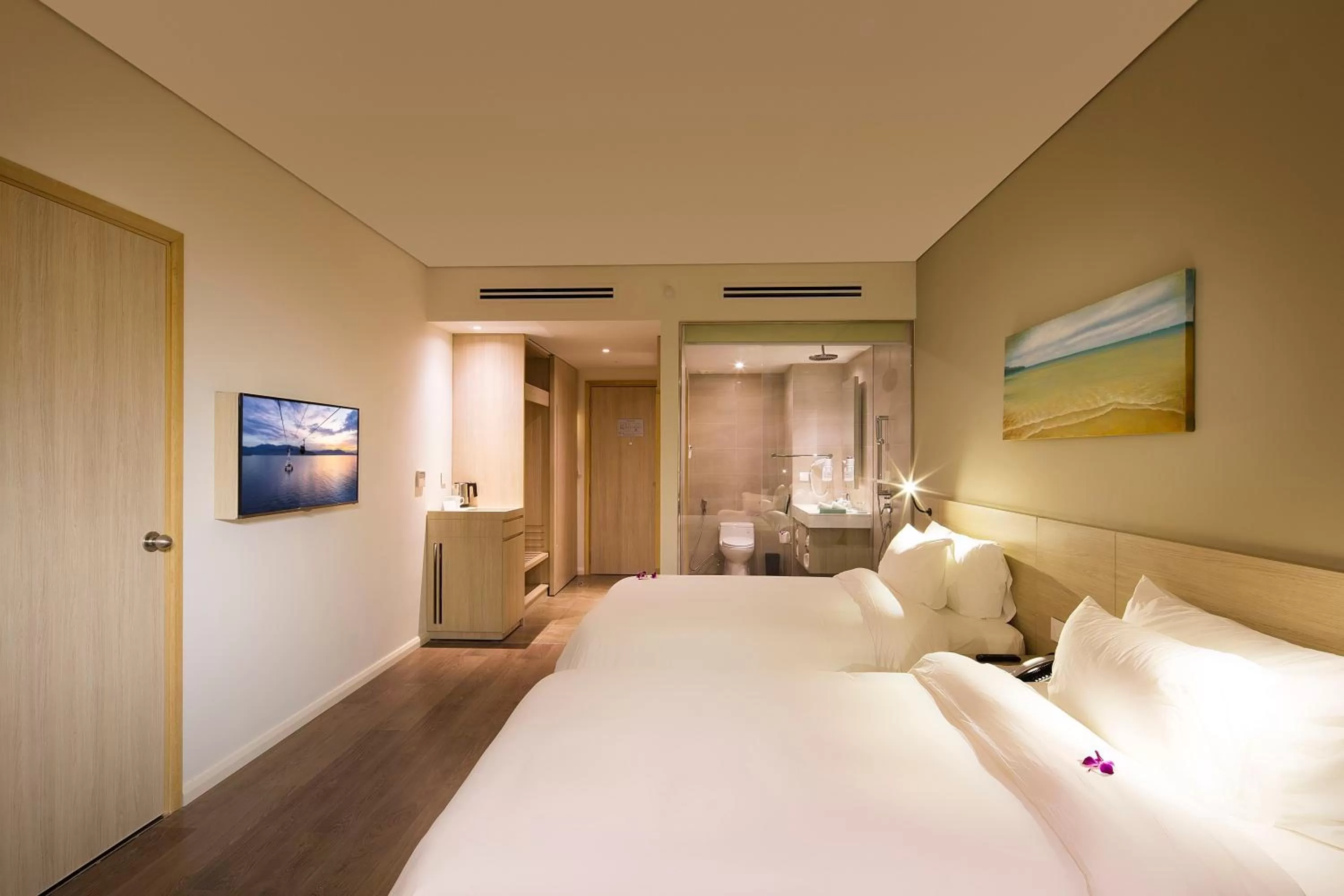 Toilet, Bed in Liberty Central Nha Trang Hotel