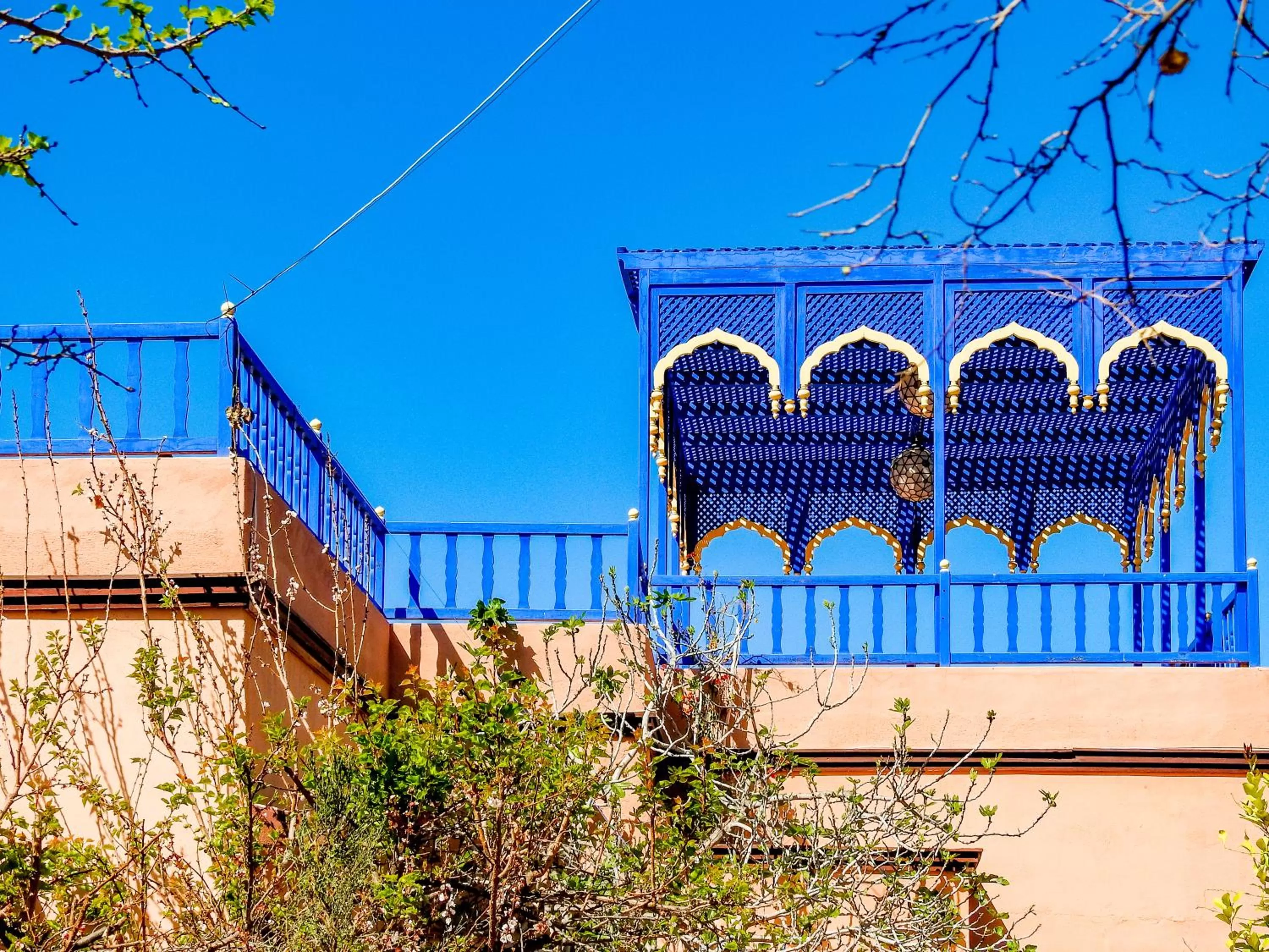 Balcony/Terrace in Le Bleu House