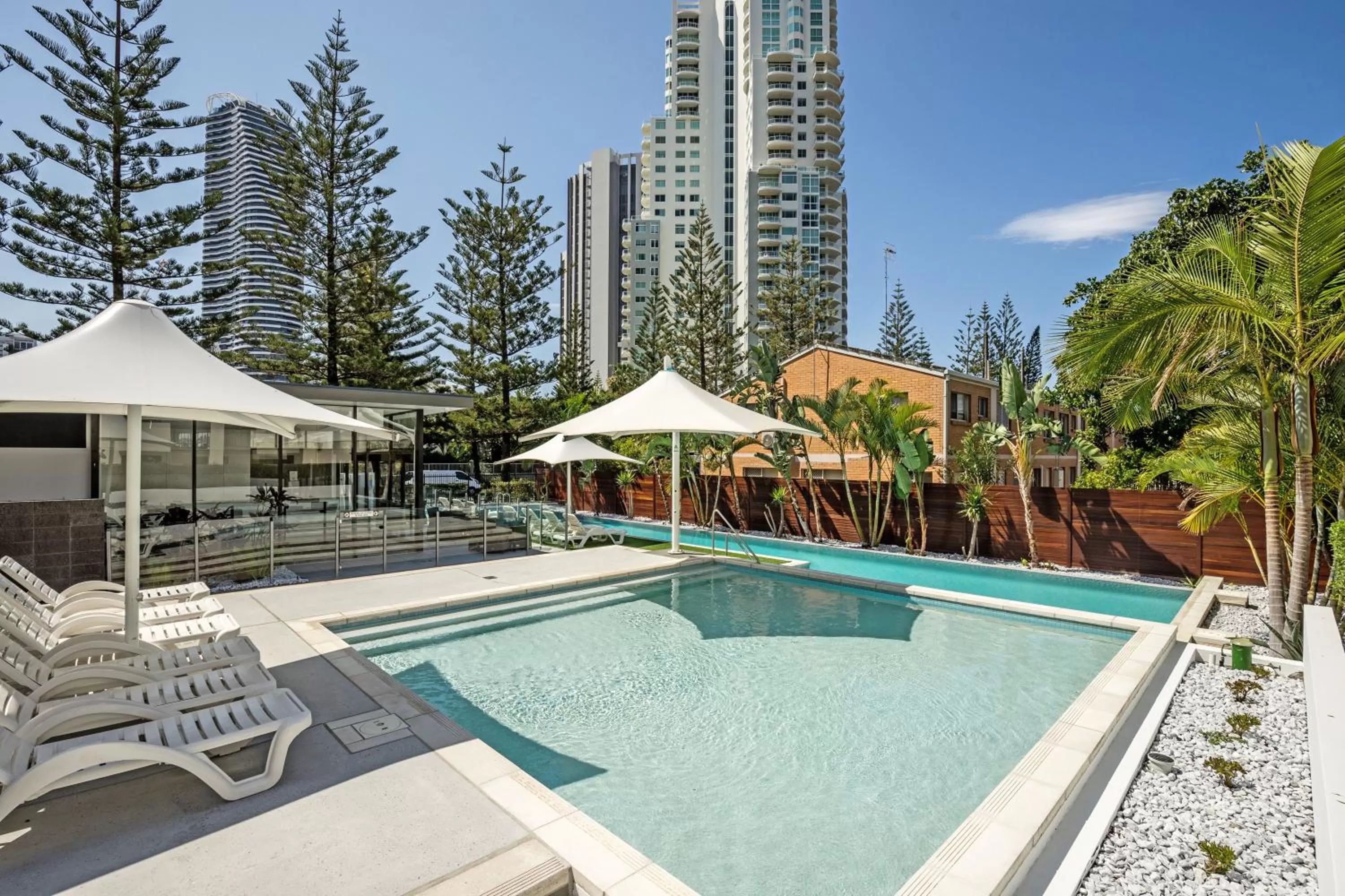 Swimming pool in Ultra Broadbeach