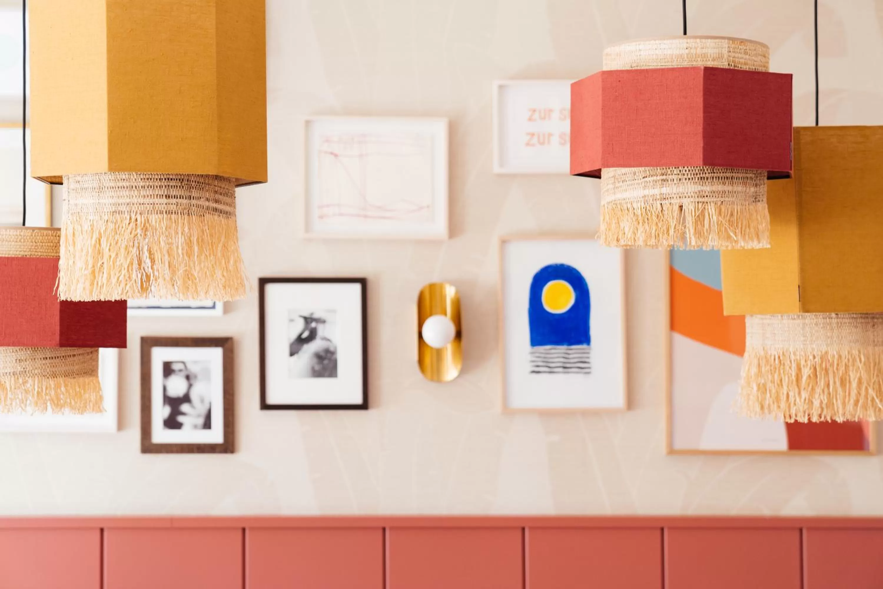 Communal lounge/ TV room in Villa Alma - a lakeside Boutique Hotel