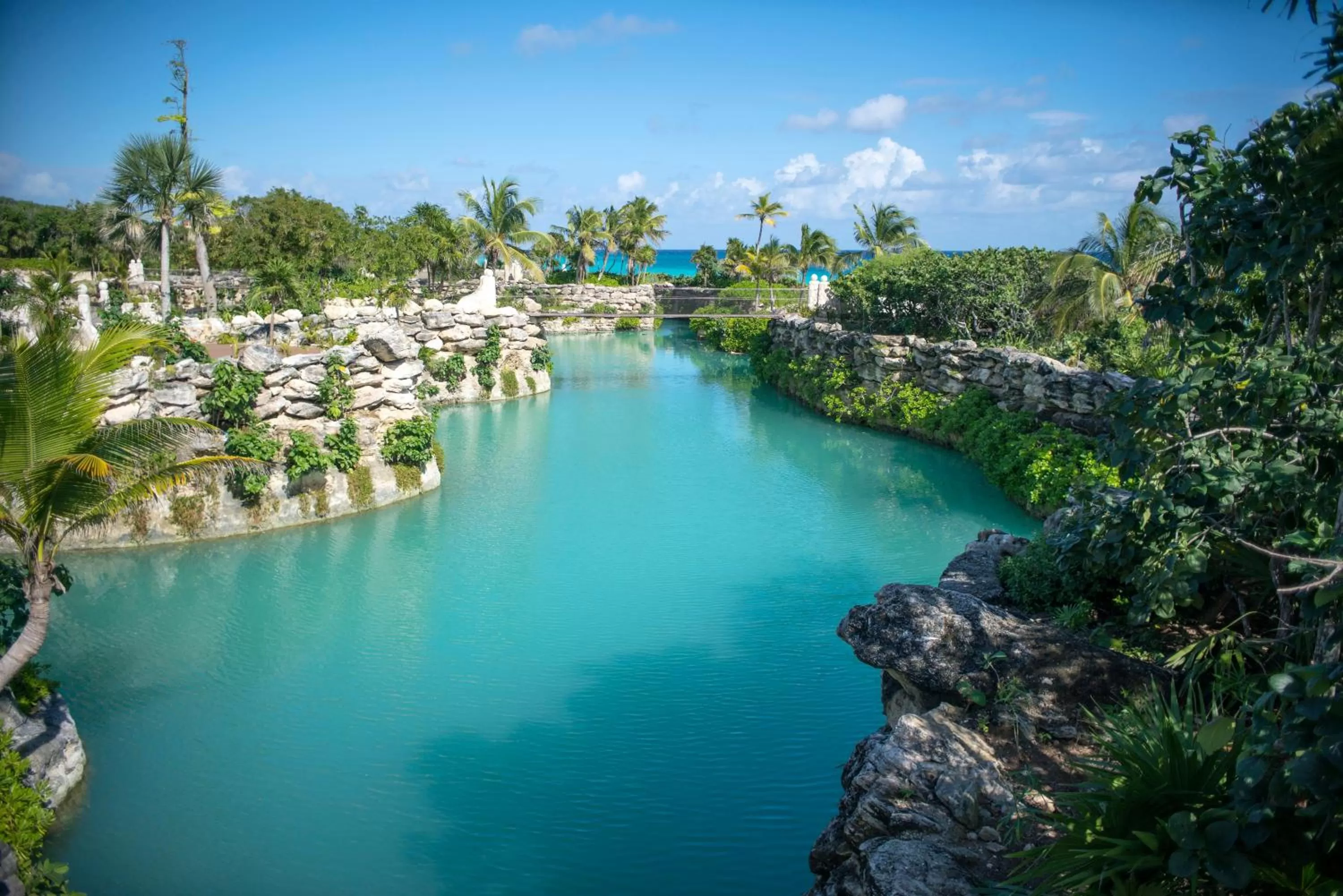 Natural landscape in Hotel Xcaret Mexico All Parks All Fun Inclusive