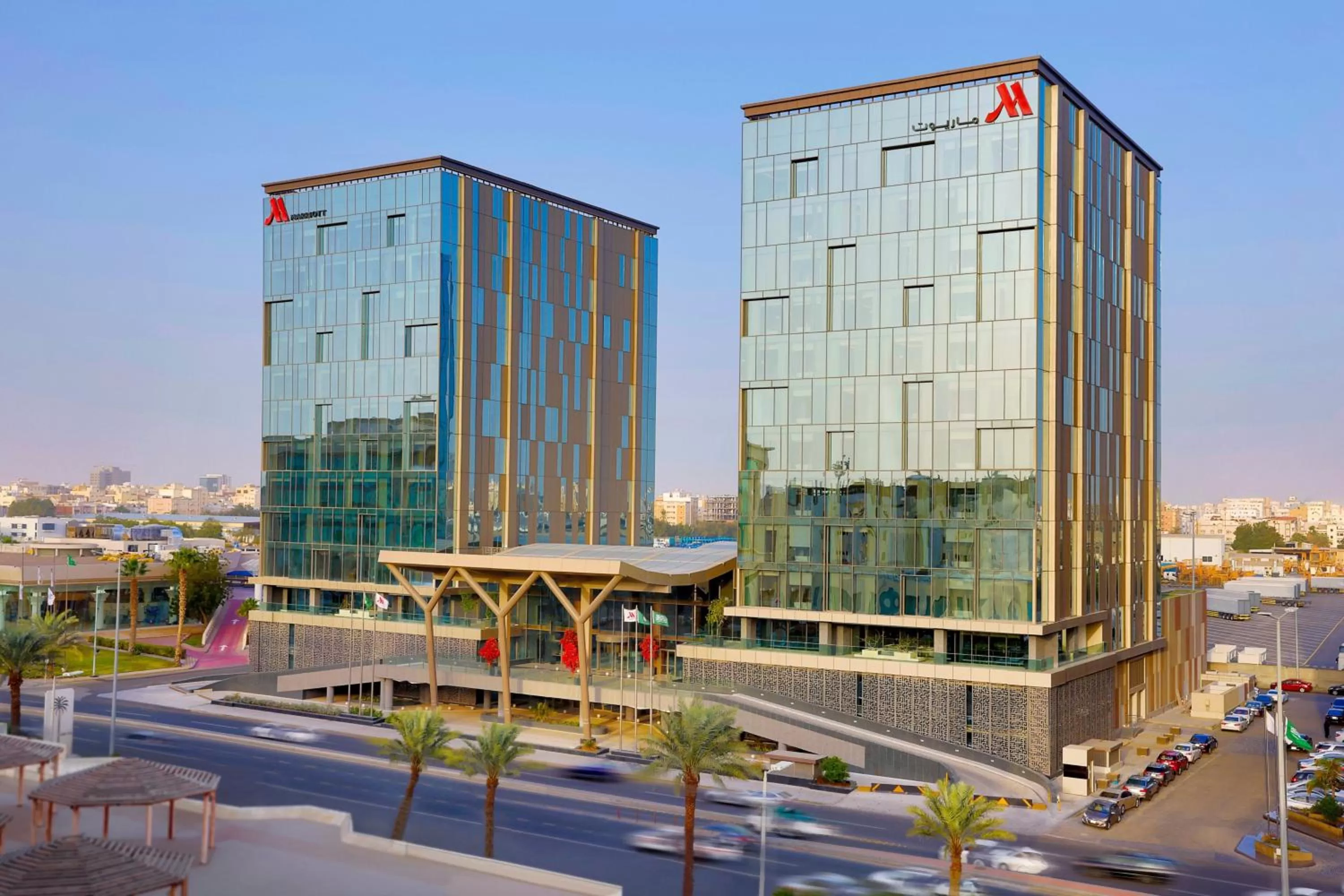 Property building in Jeddah Marriott Hotel Madinah Road