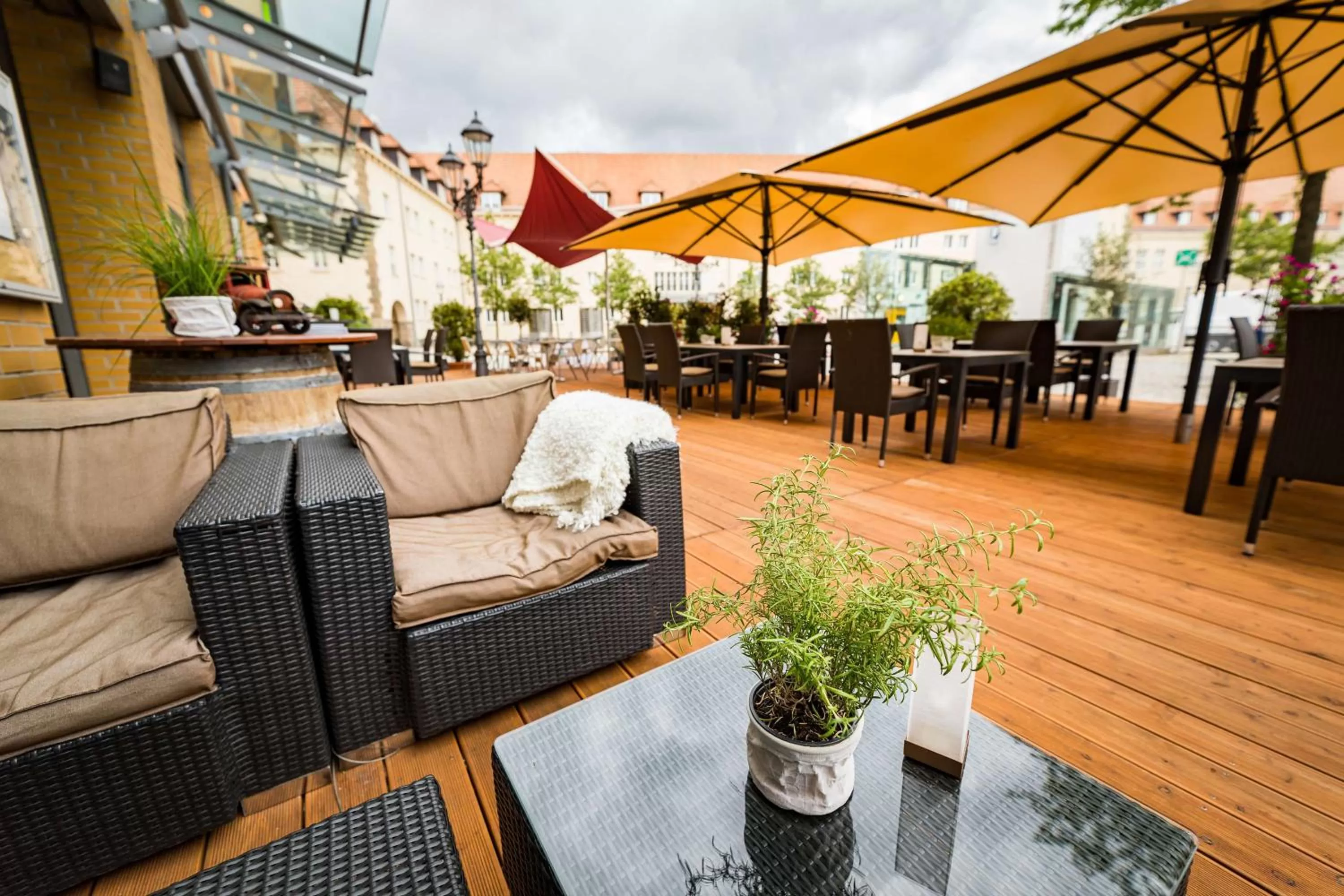 Lounge or bar in First Inn Hotel Zwickau