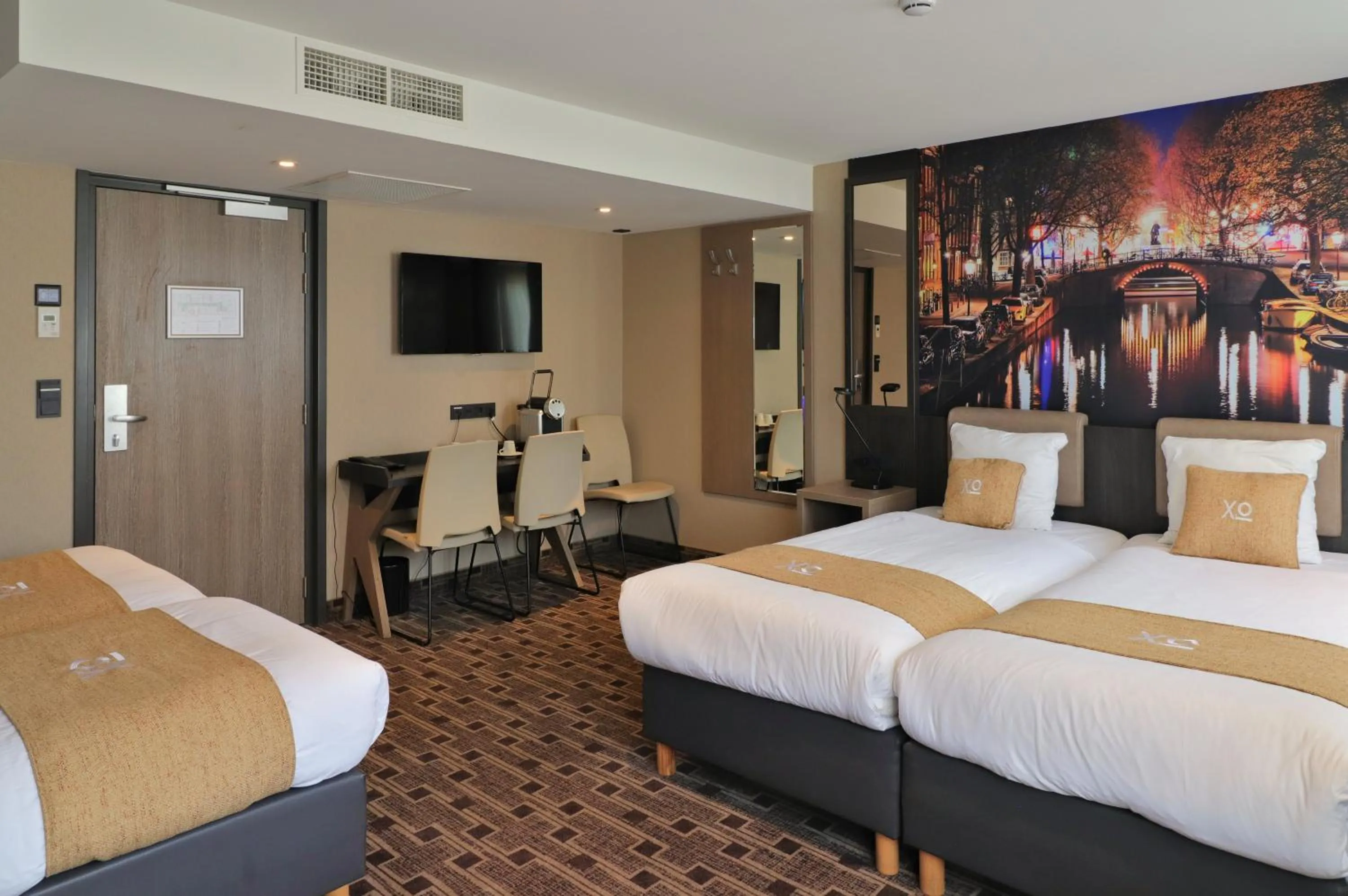 Bed in XO Hotel Inner