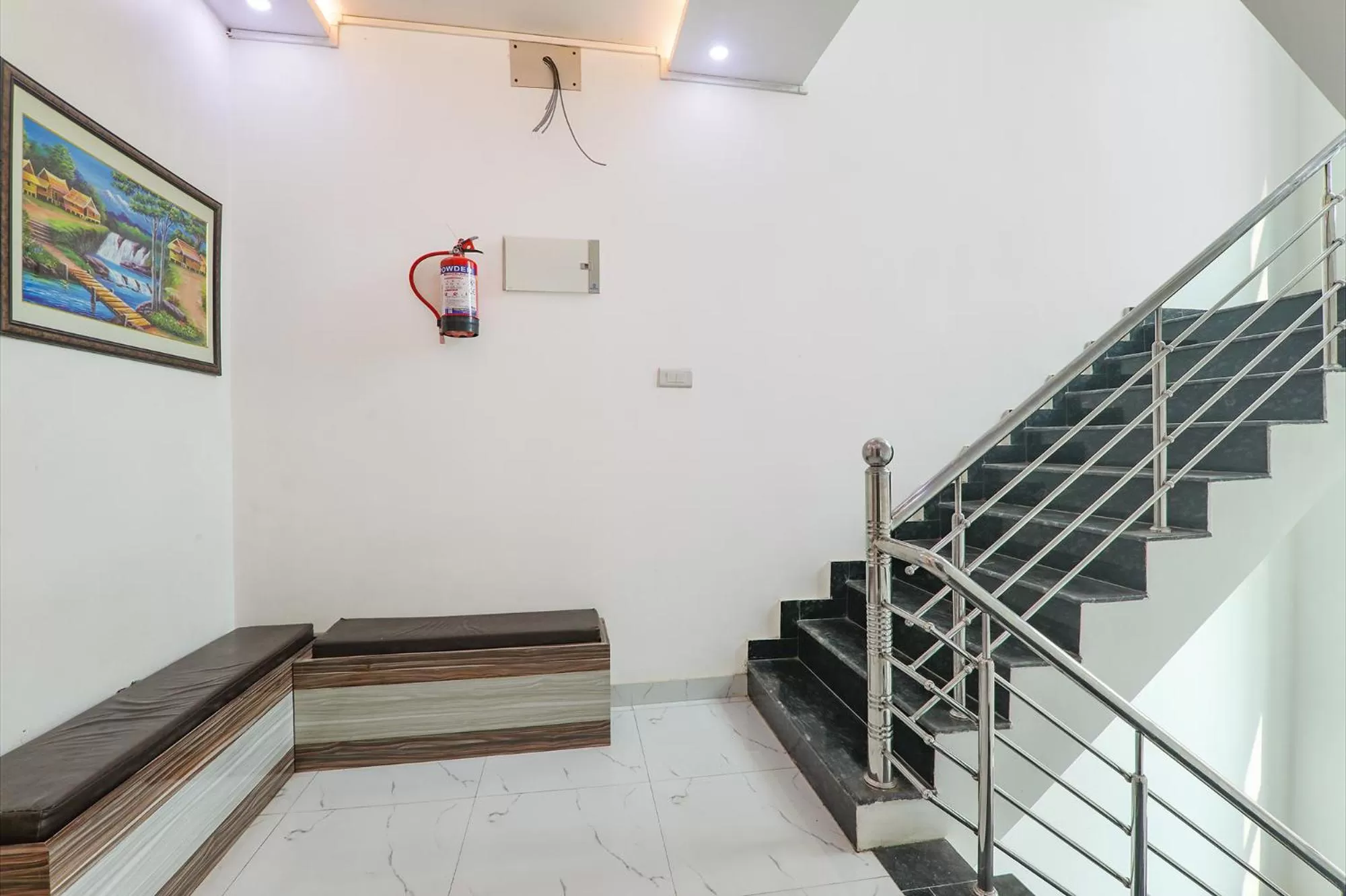 Lobby or reception in FabHotel Lumbini International