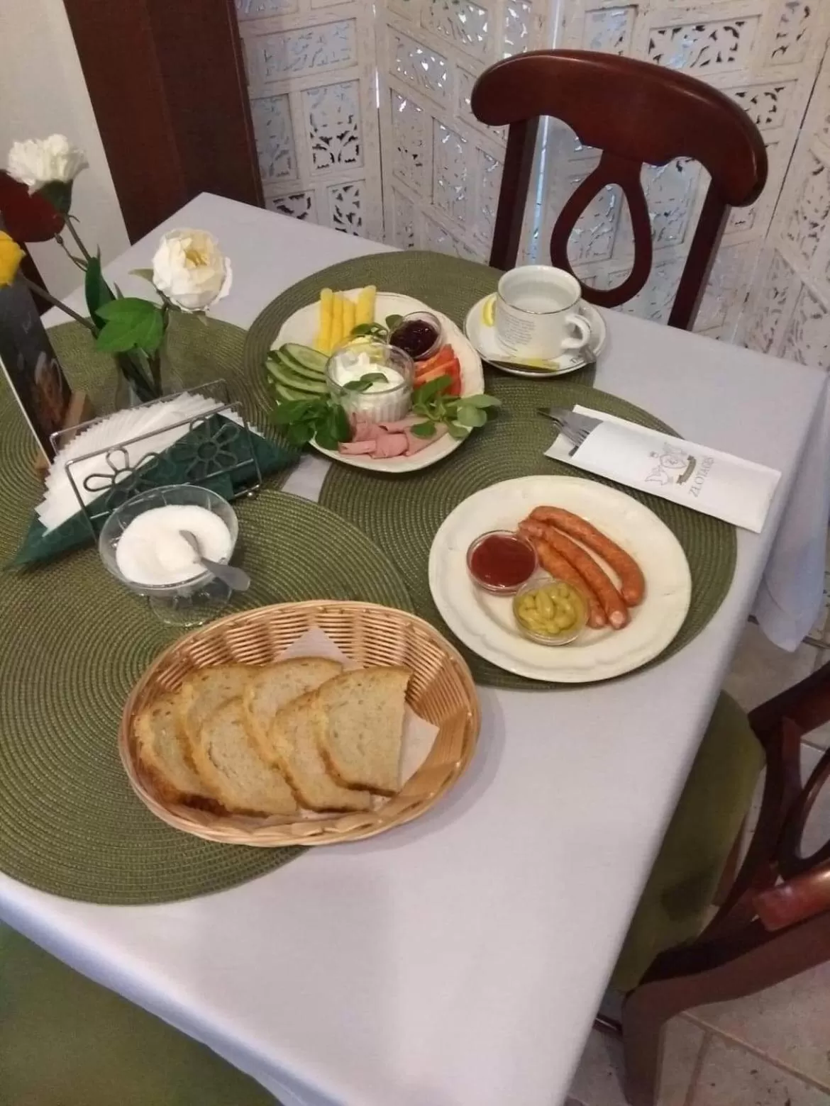 Food close-up in Oberża Złota Gęś