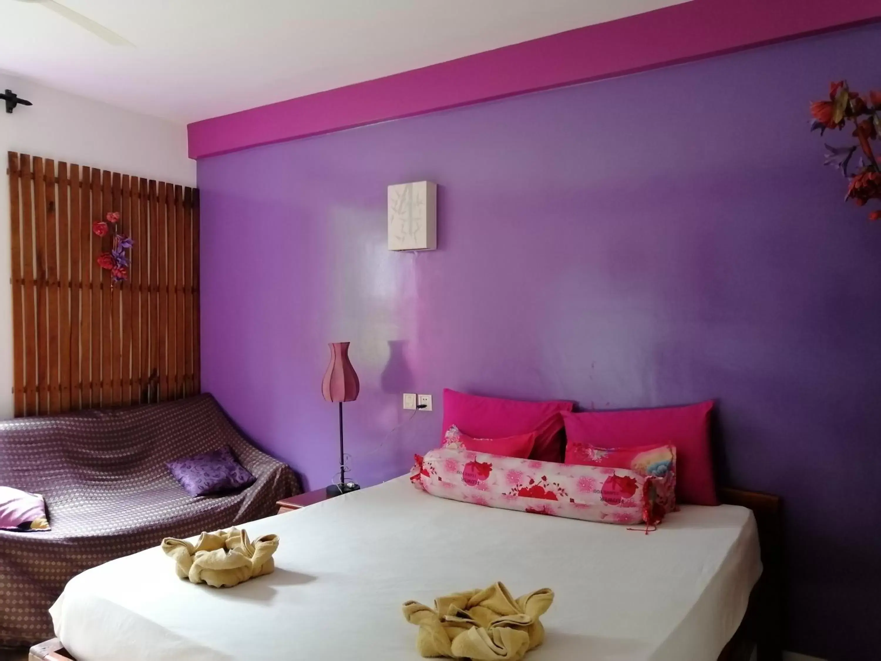 Double Room with Garden View in Hotel de la Plage Double Room with Garden View in Hotel de la Plage