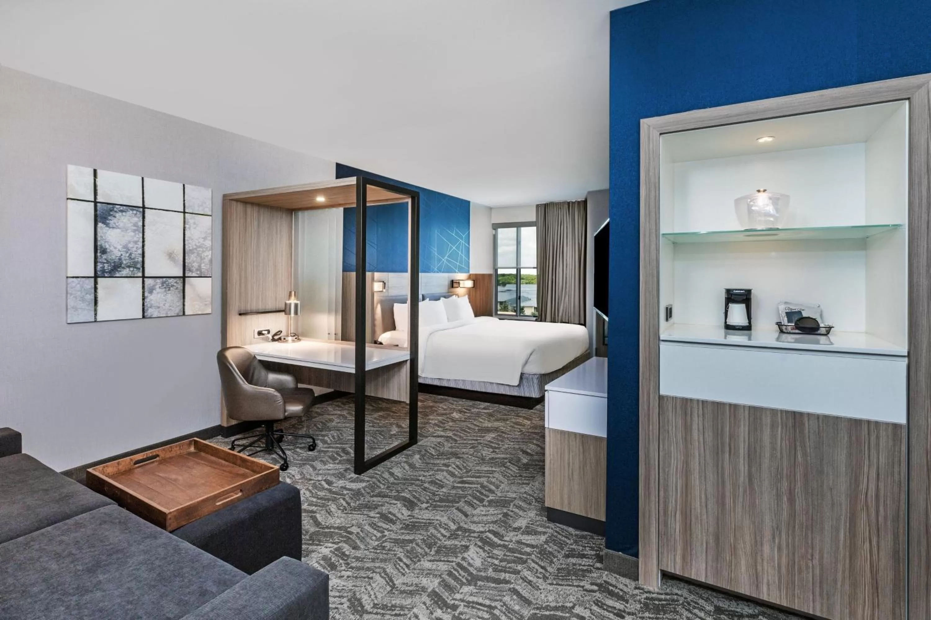 Photo of the whole room, Bed in SpringHill Suites by Marriott Austin West/Lakeway