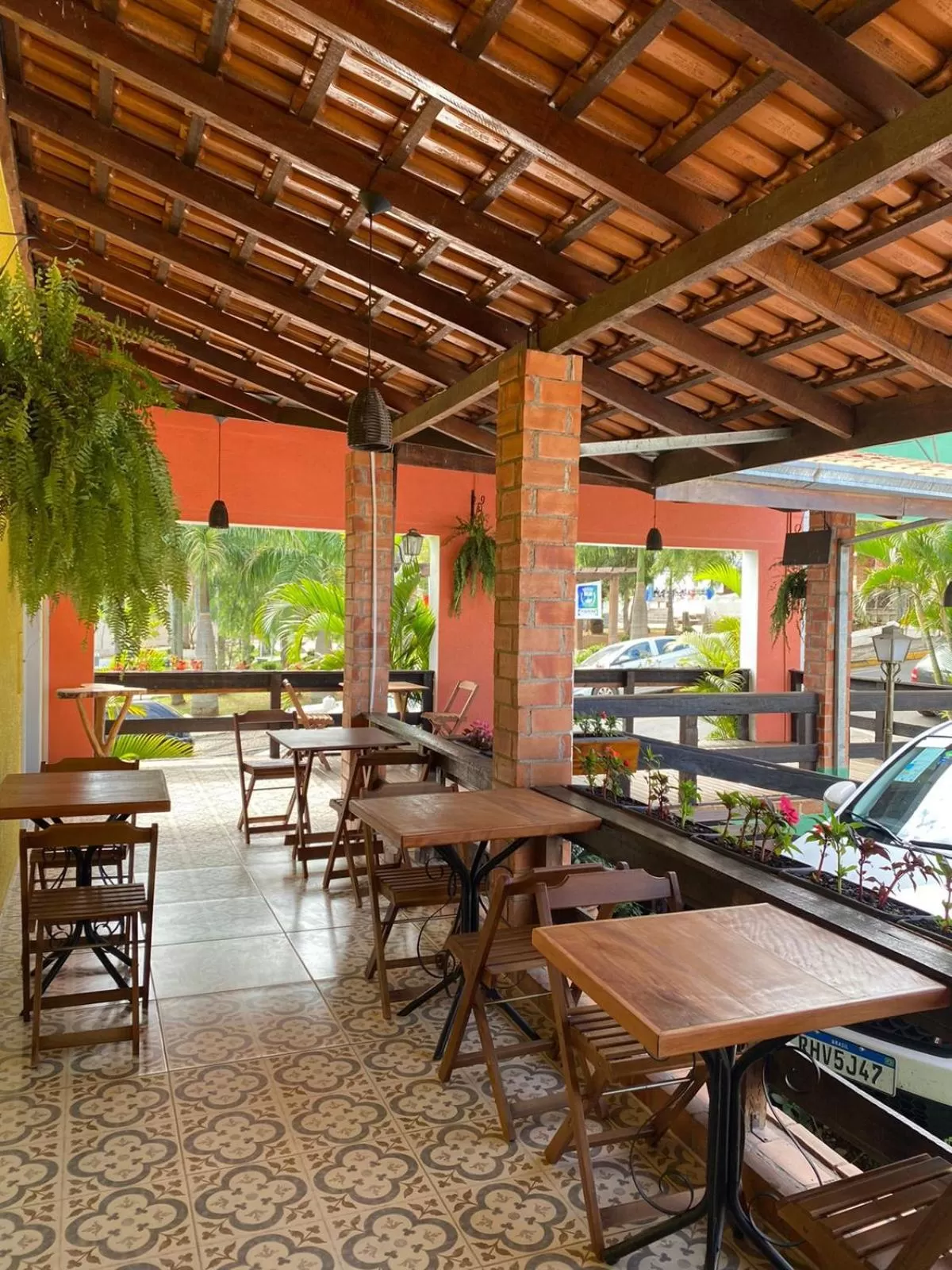 Patio in Queiroz Palace Hotel