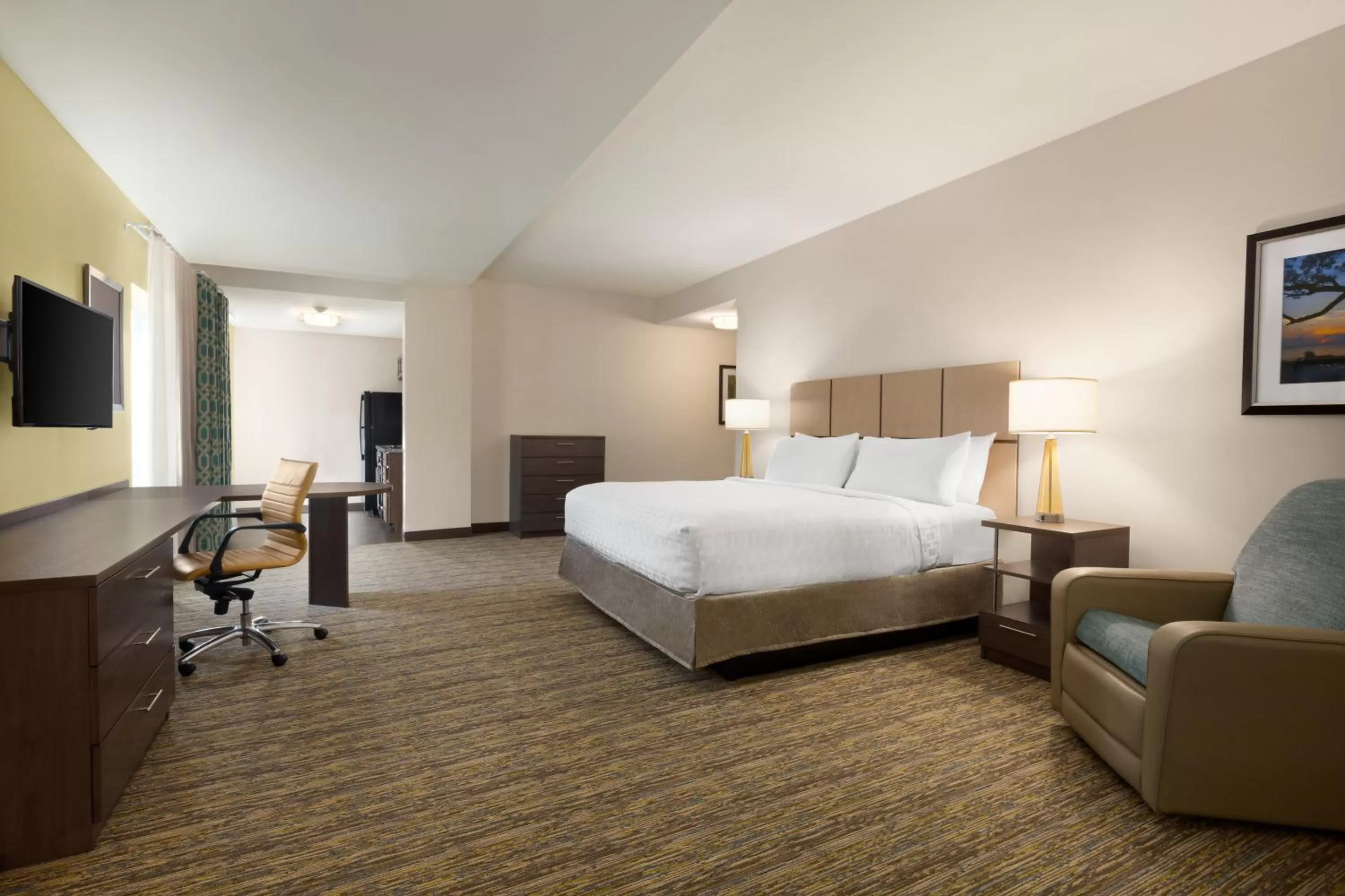Photo of the whole room, Bed in Candlewood Suites - Safety Harbor by IHG
