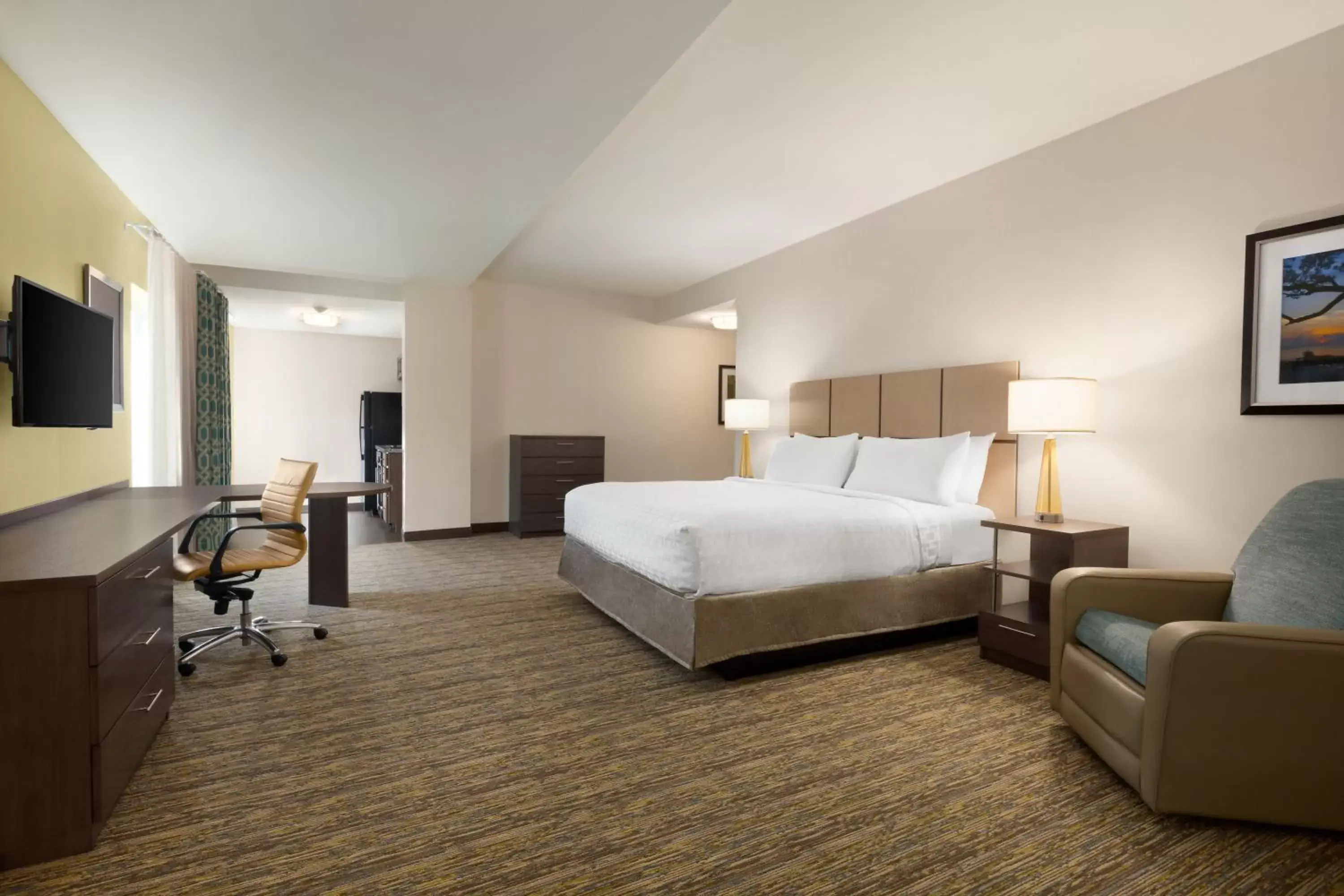 Studio King Suite with Roll In Shower - Mobility Accessible in Candlewood Suites - Safety Harbor by IHG Studio King Suite with Roll In Shower - Mobility Accessible in Candlewood Suites - Safety Harbor by IHG