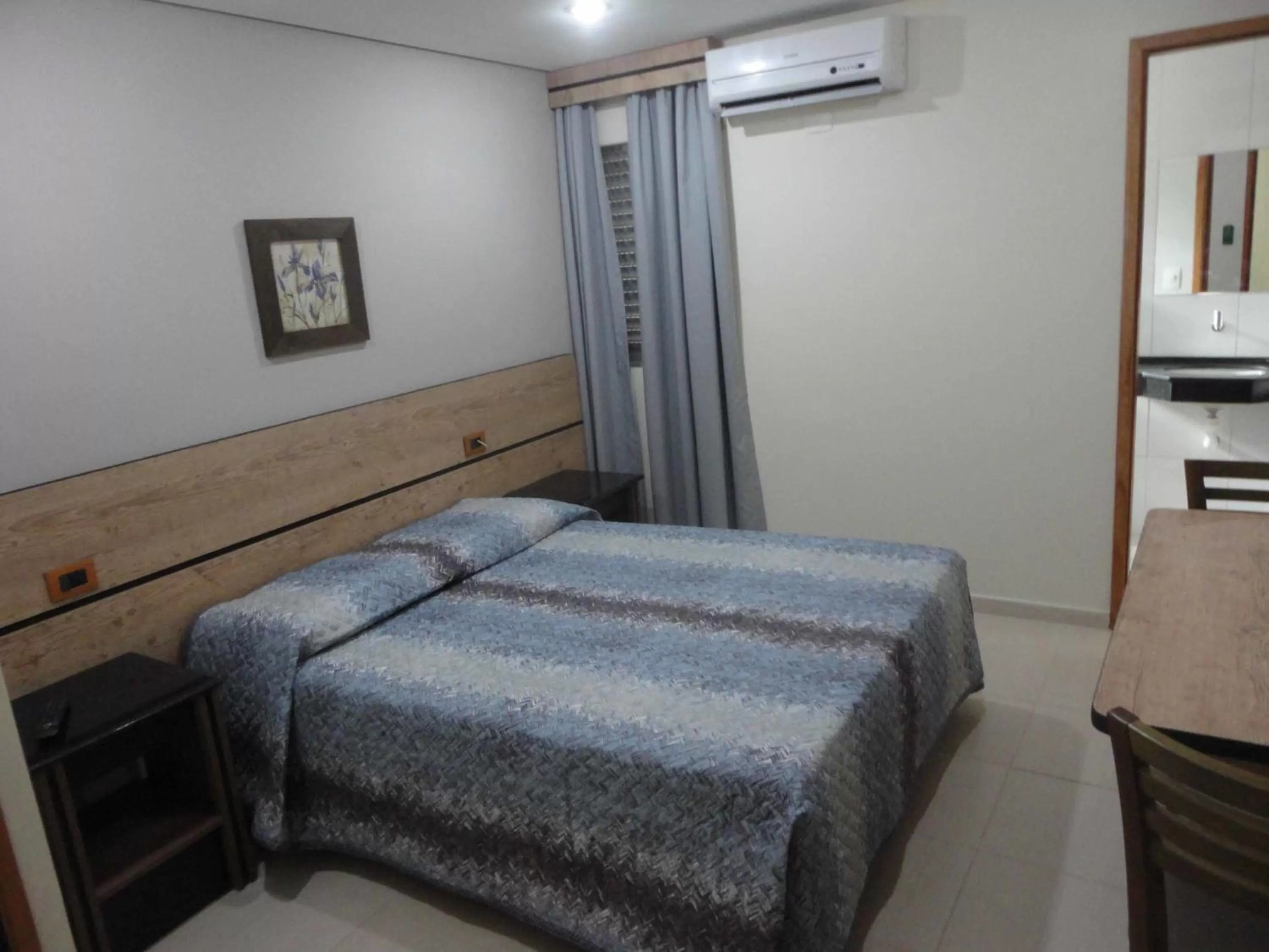 Bed in Hotel America do Sul