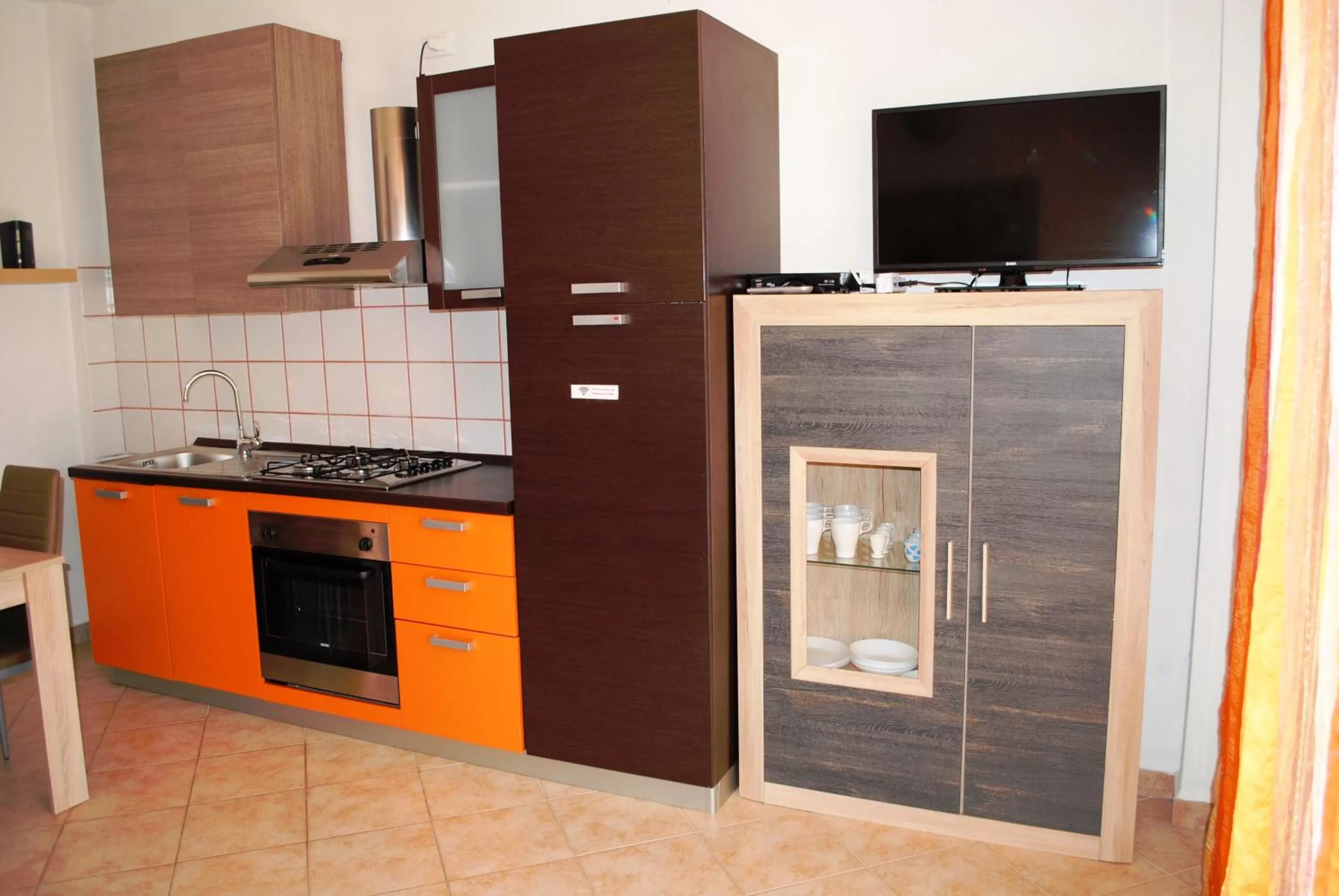 Kitchen or kitchenette in Holiday Residence Rifugio