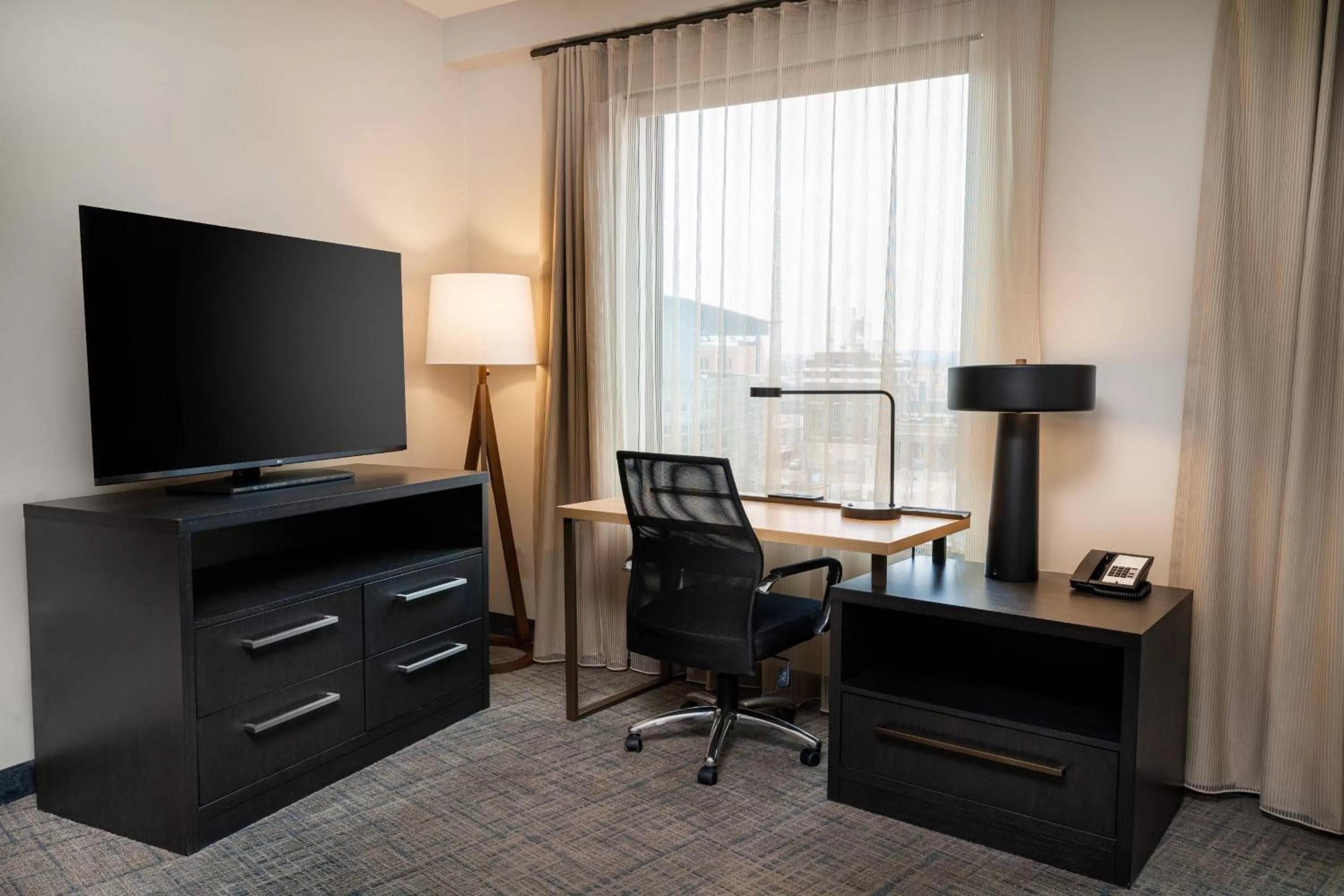 Living room in Residence Inn by Marriott Grand Rapids Downtown