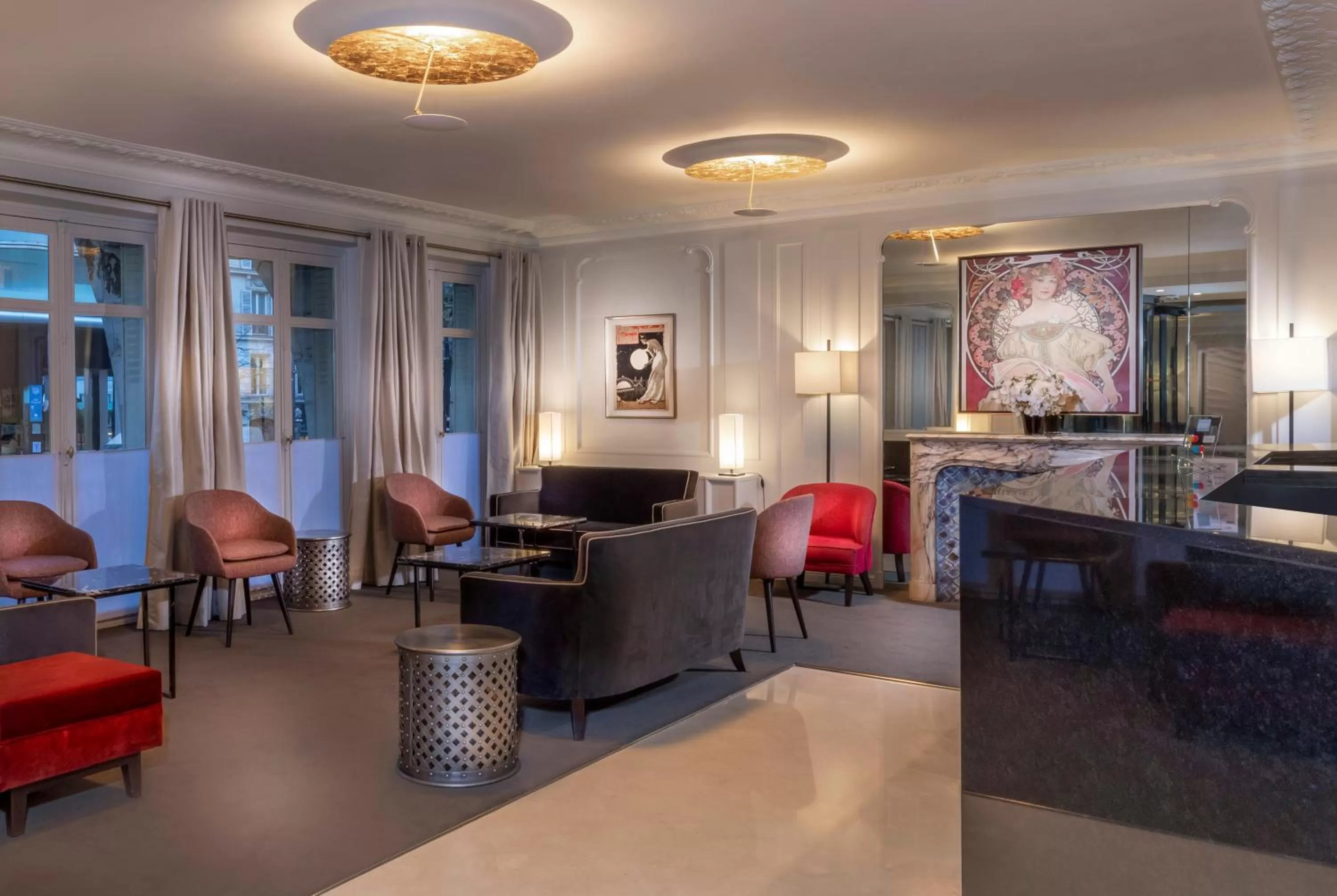 Lobby or reception in Elysées Ceramic