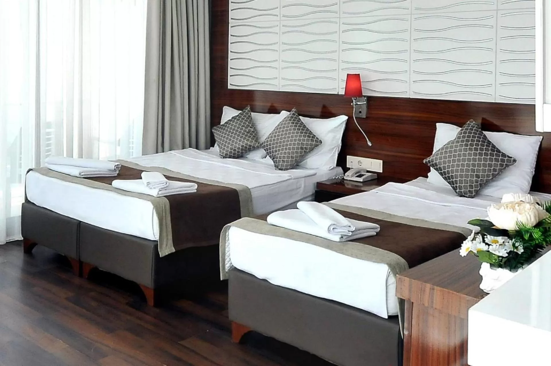 Photo of the whole room, Bed in UK BLUE COAST HOTEL Adult Only